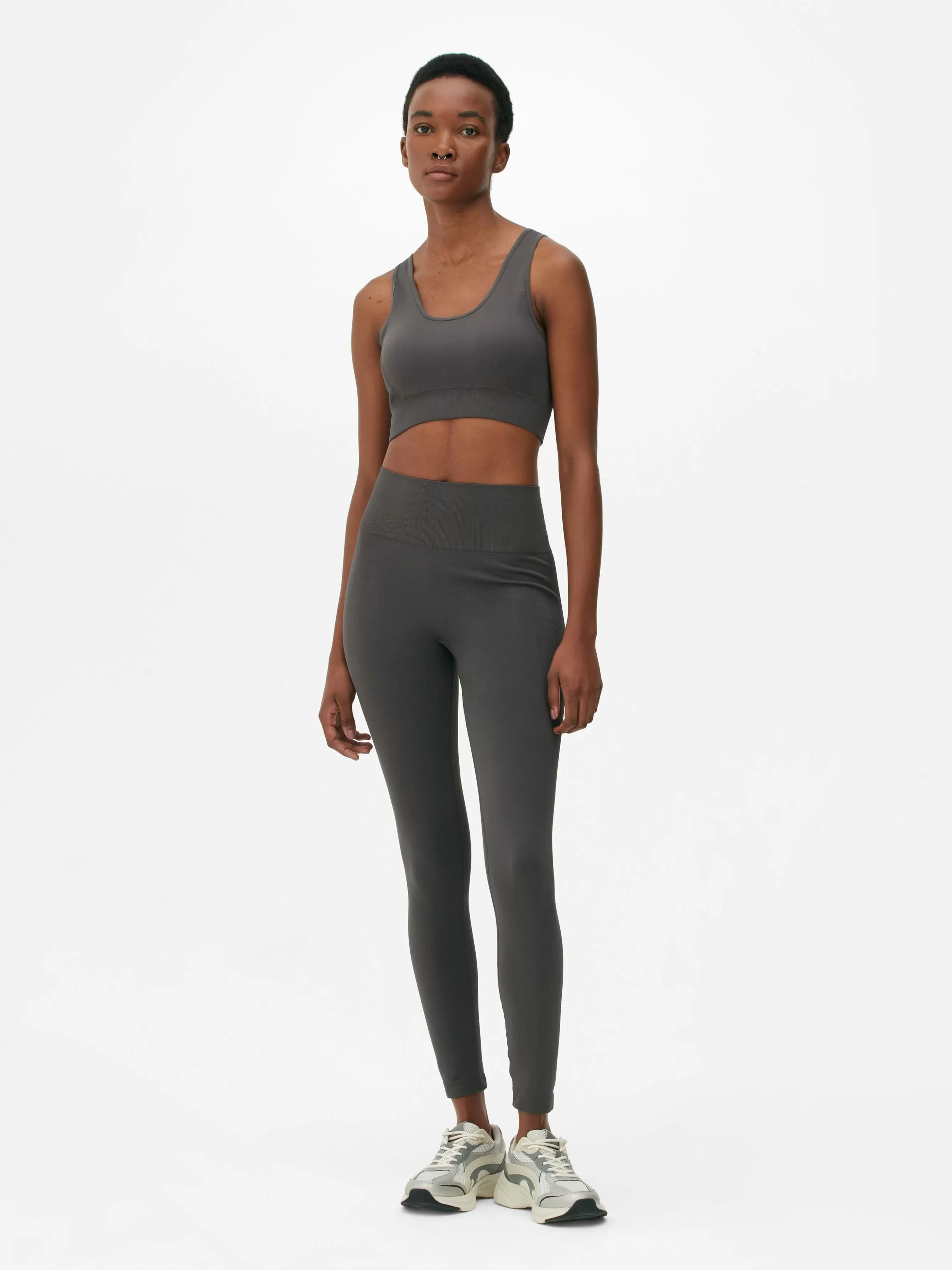 Outlet Primark Soutien-gorge De Sport Sans Coutures Gris foncé