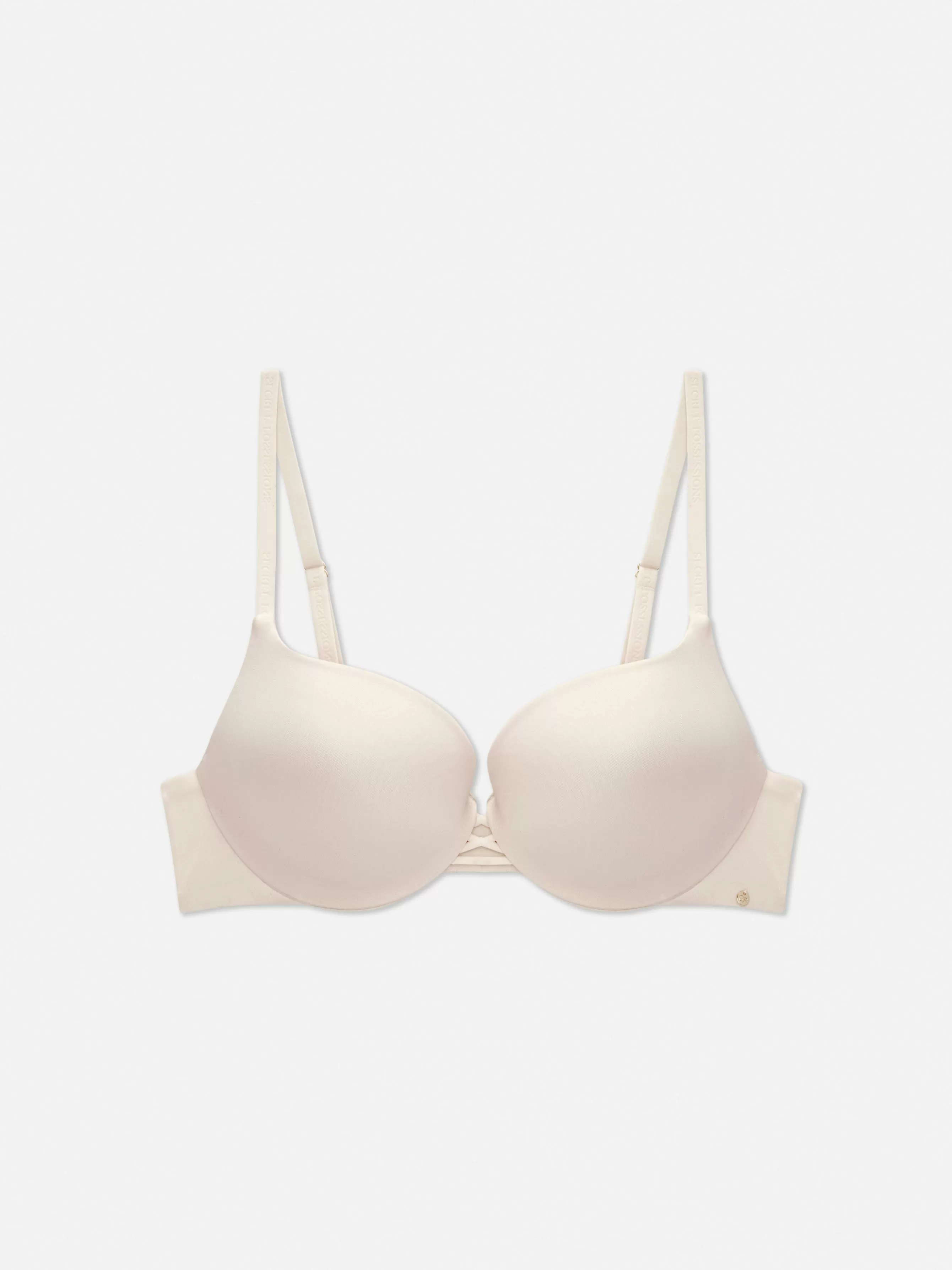 Flash Sale Primark Soutien-gorge Moulé Plongeant Maximisant Blanc cassé