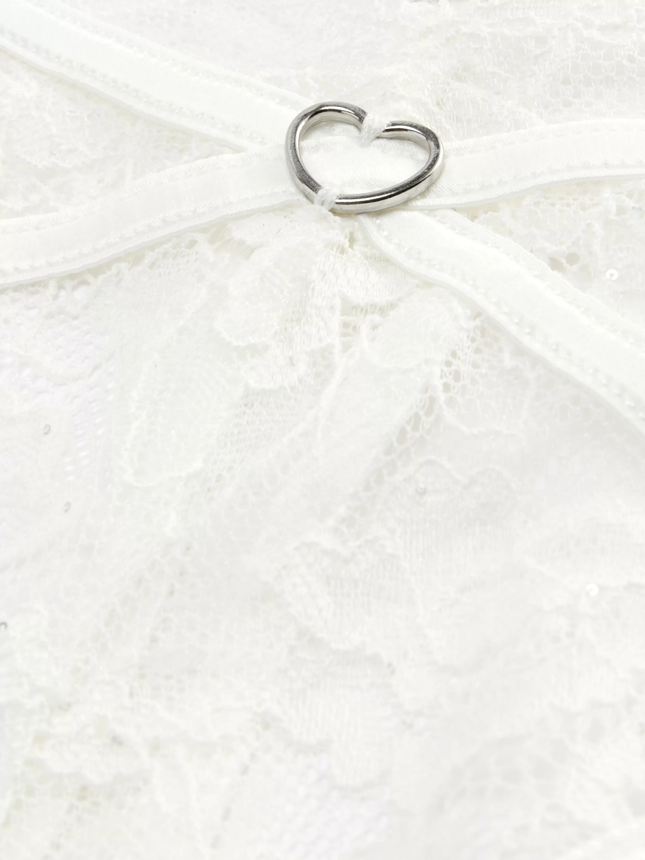 Outlet Primark String De Mariée En Dentelle Ivoire