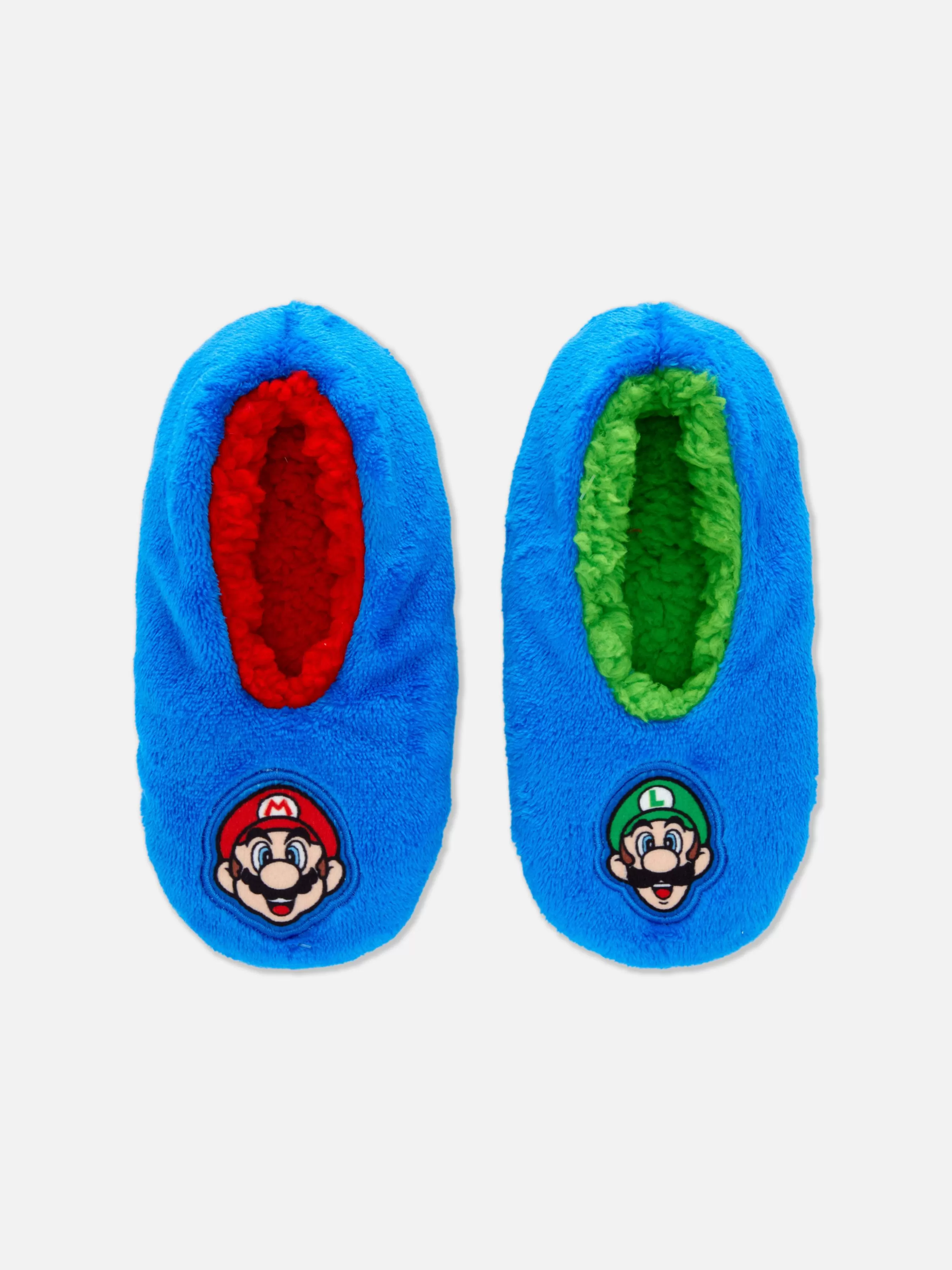 Best Primark Super Mario Bros. Chaussons Bas Bleu