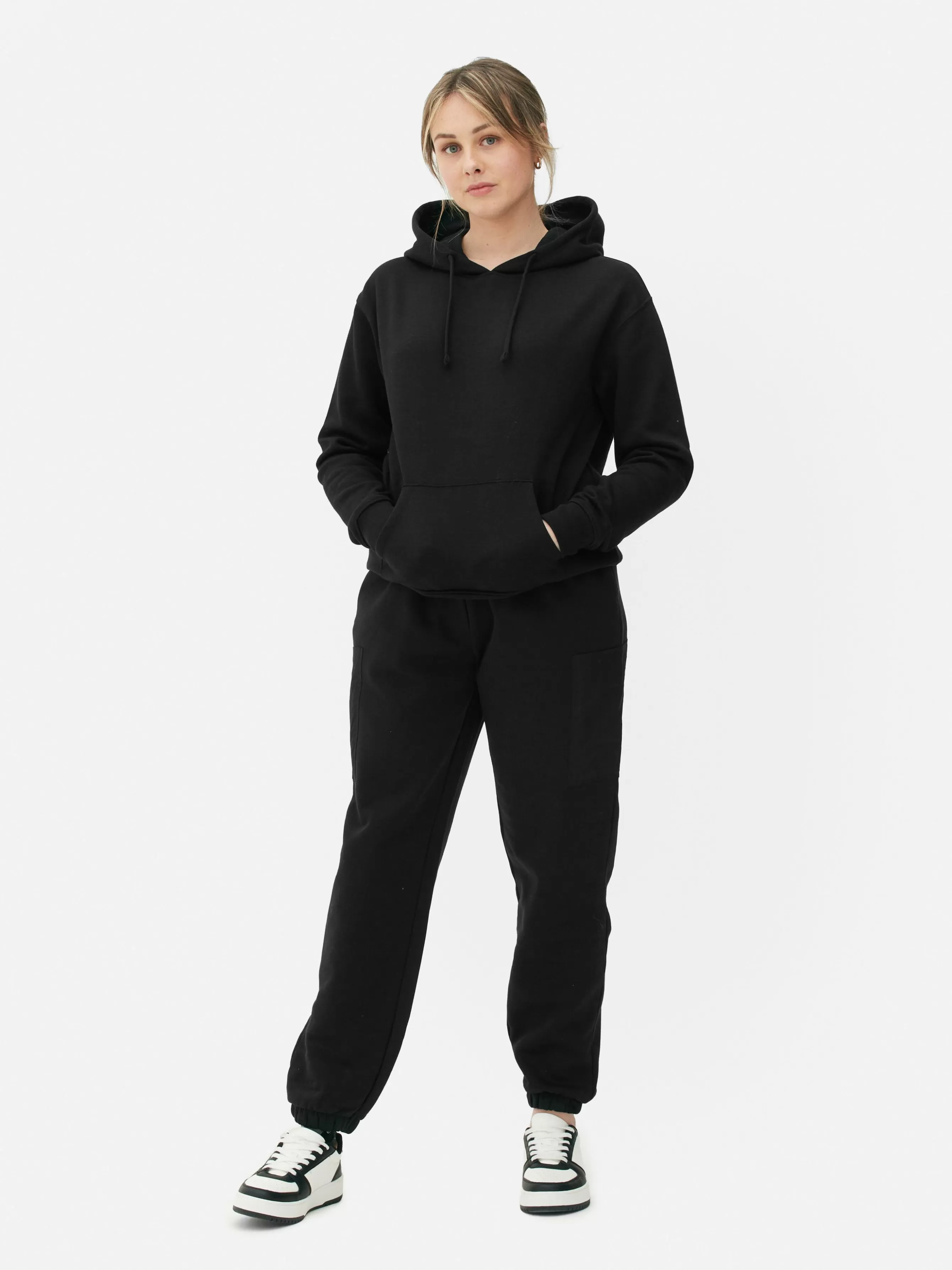 Best Sale Primark Sweat à Capuche à Cordon De Serrage Noir