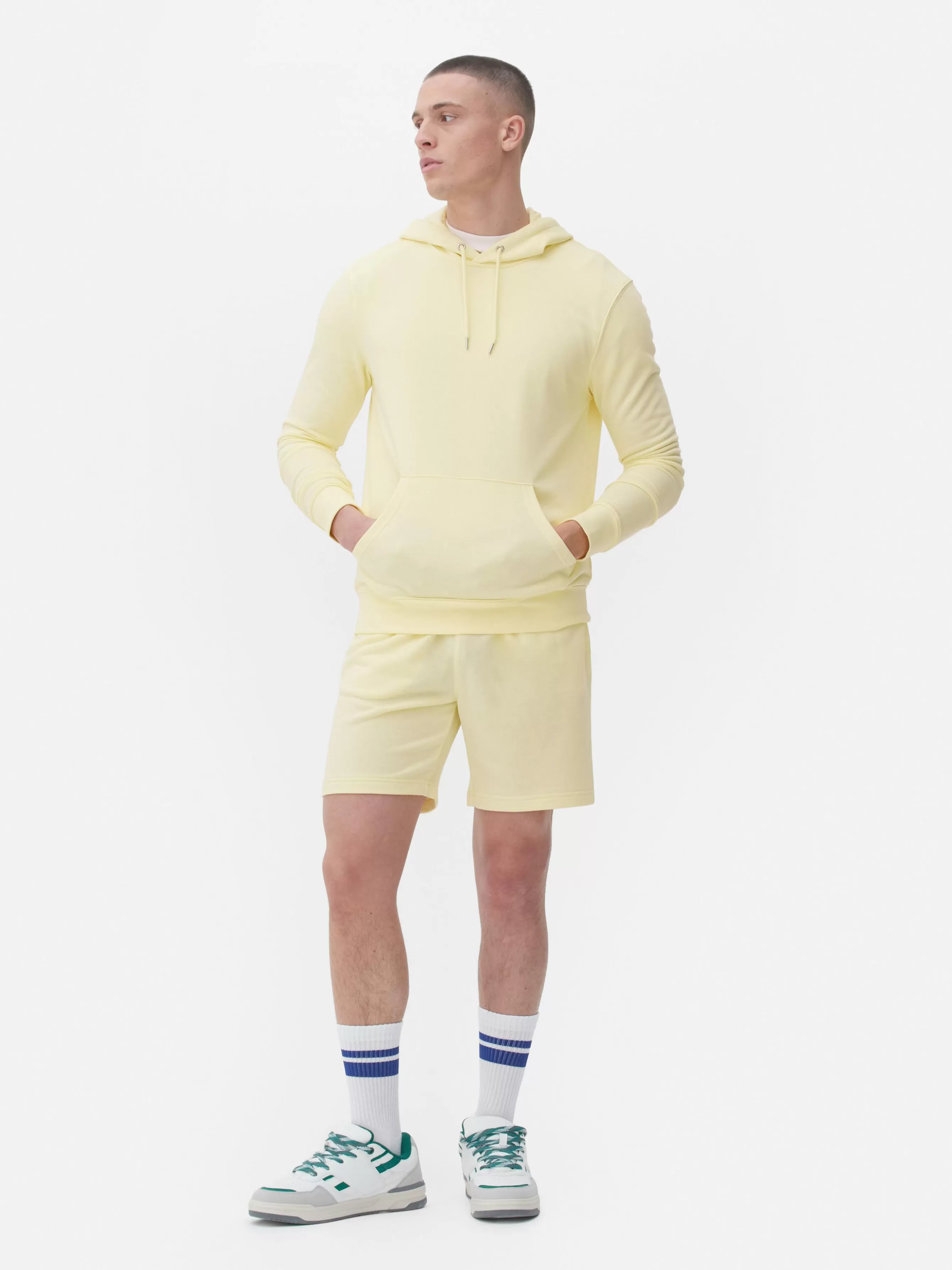 Outlet Primark Sweat à Capuche à Enfiler Avec Cordon De Serrage Jaune clair