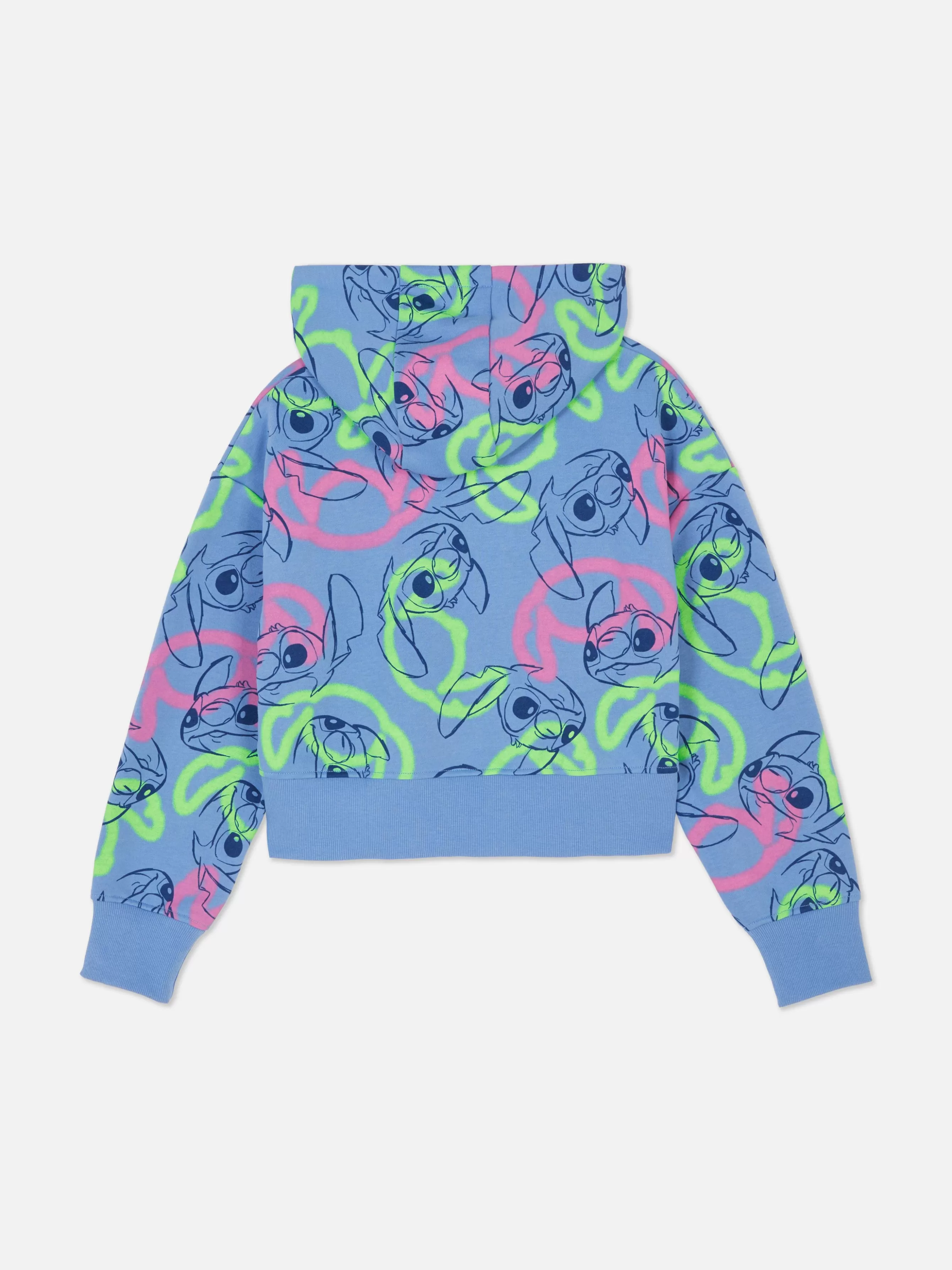 Sale Primark Sweat à Capuche à Imprimé Disney Lilo & Stitch Bleu