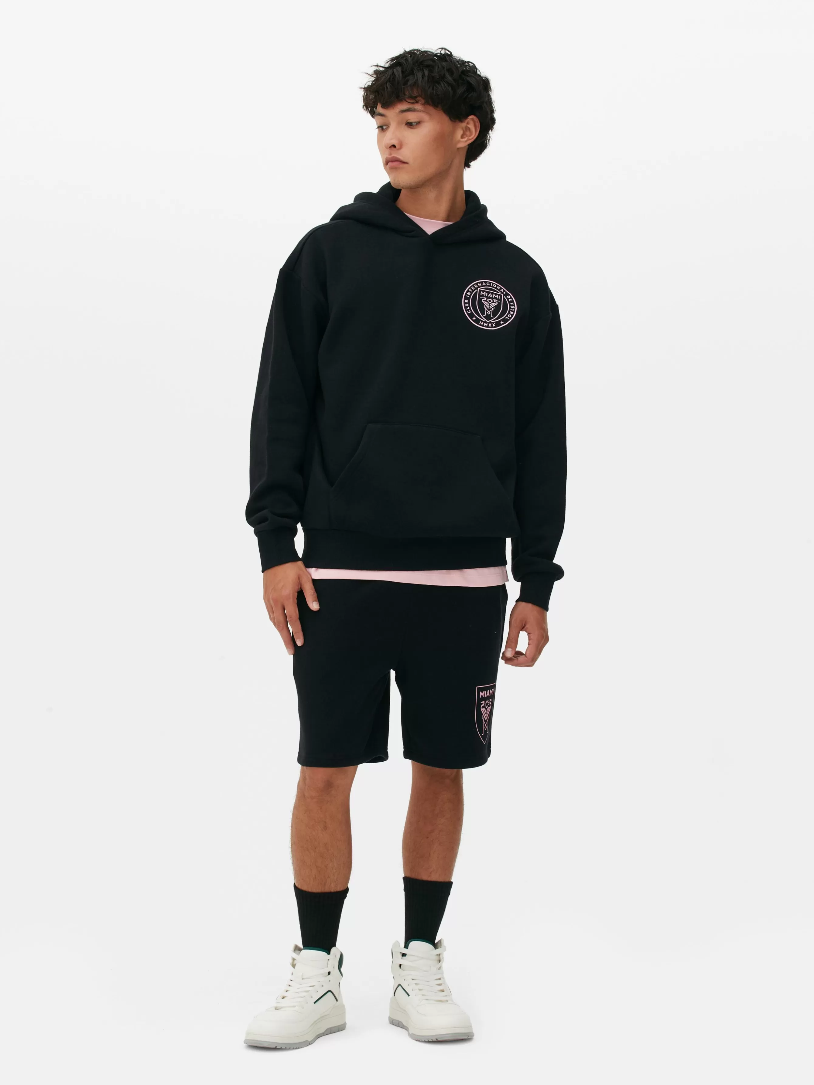 Clearance Primark Sweat à Capuche à Logo Inter Miami Noir