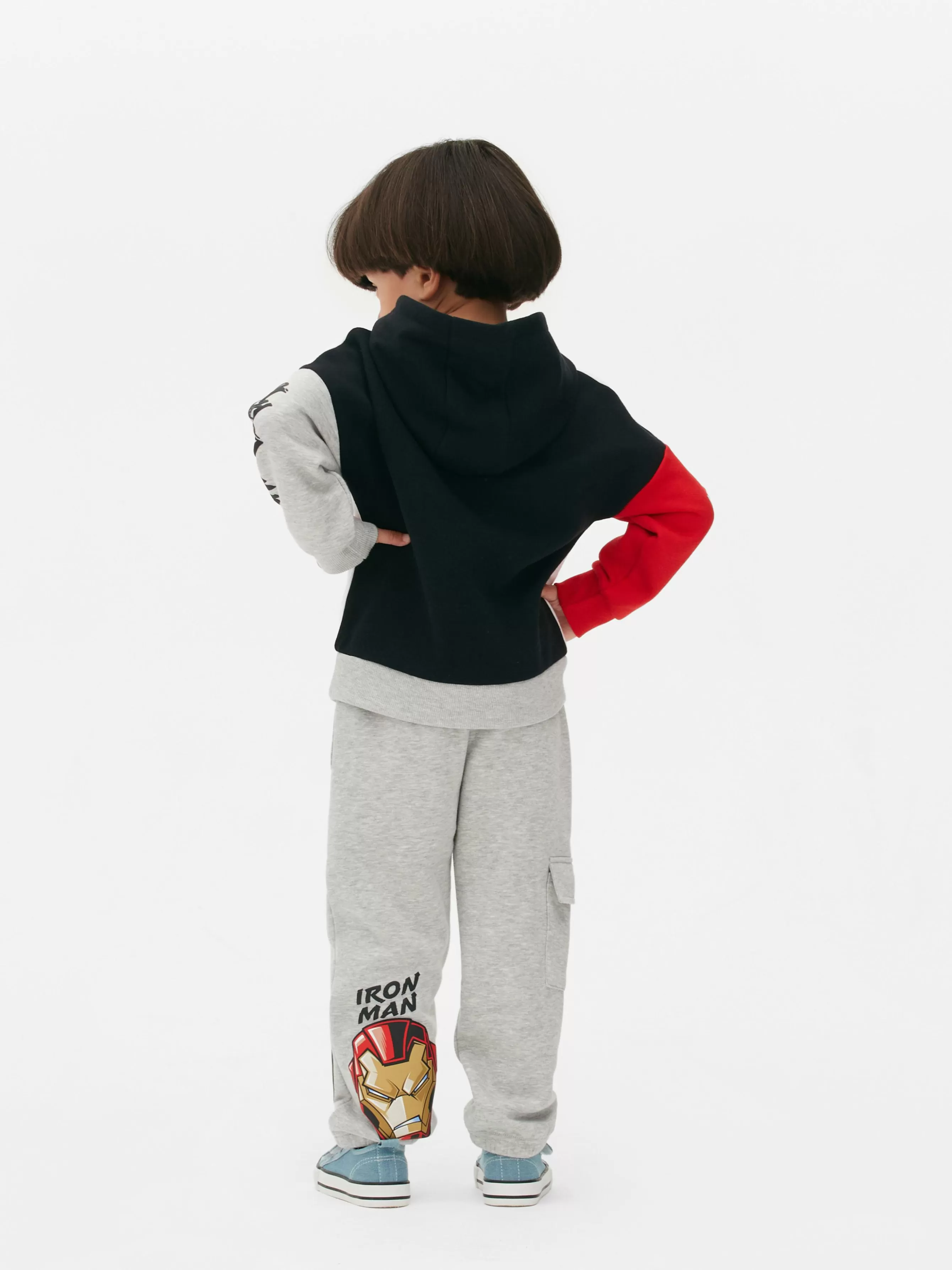 Shop Primark Sweat à Capuche Color Block Marvel Avengers Multicolore