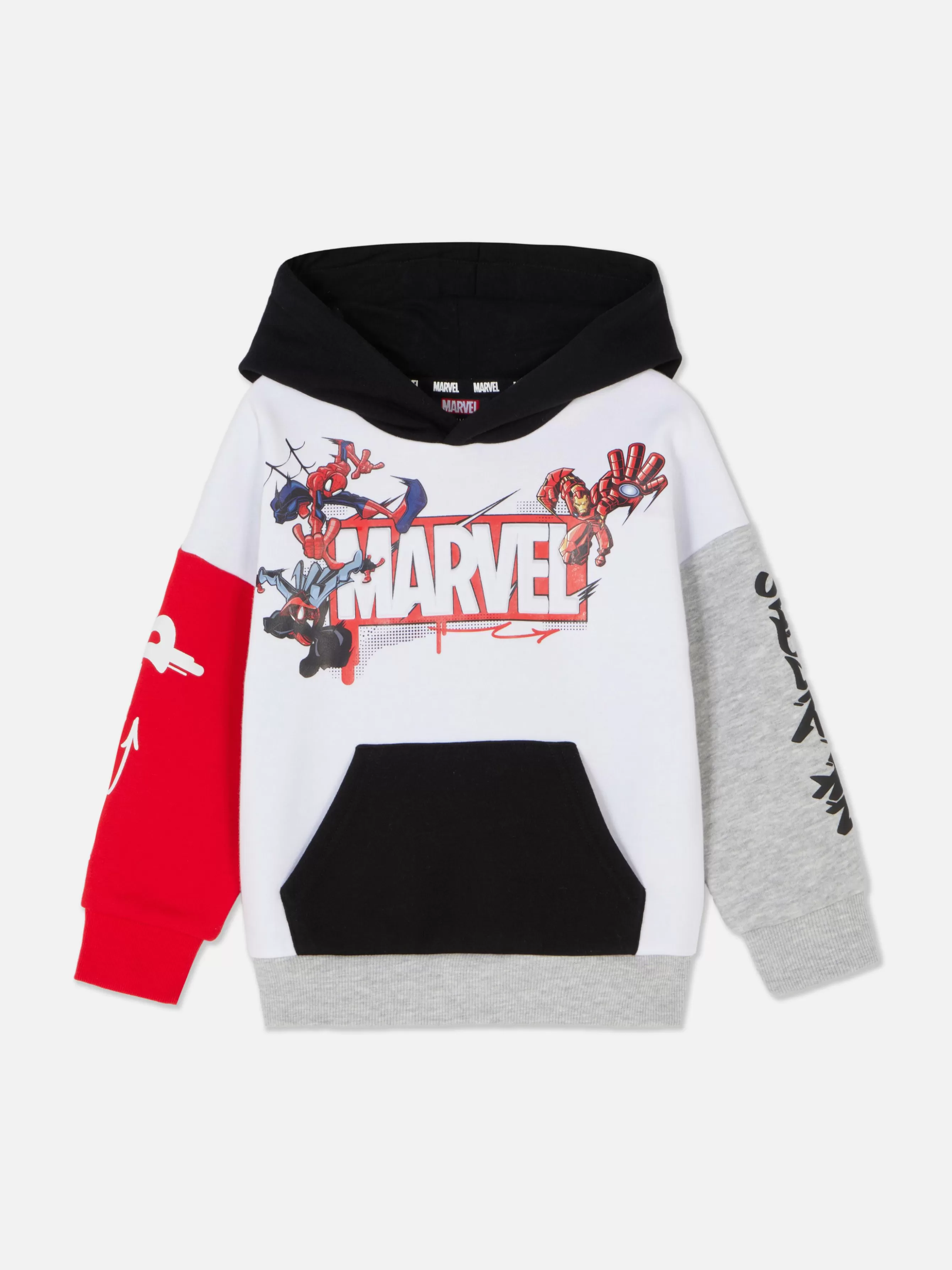 Shop Primark Sweat à Capuche Color Block Marvel Avengers Multicolore