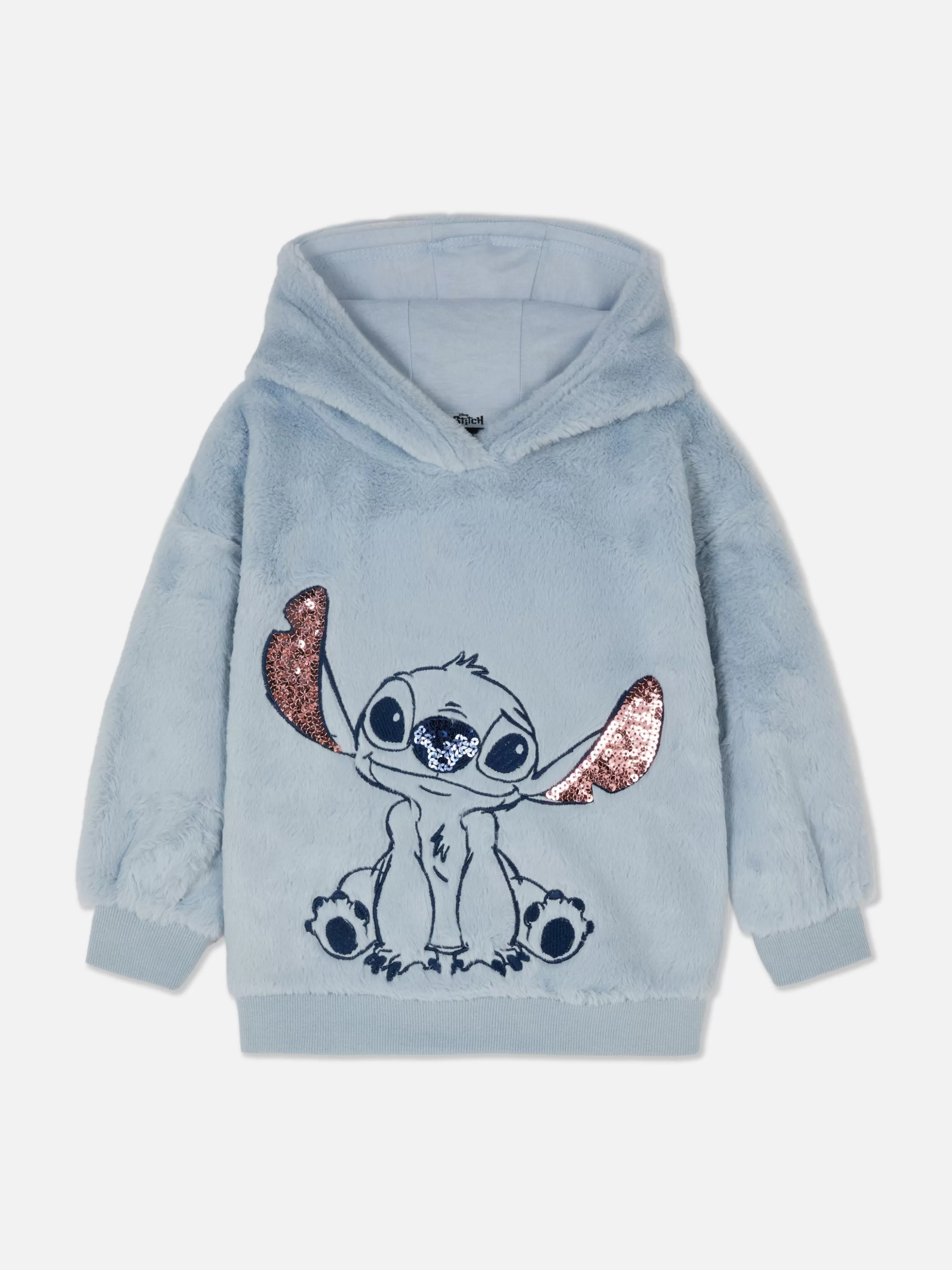 Outlet Primark Sweat à Capuche Confortable Disney Stitch Bleu