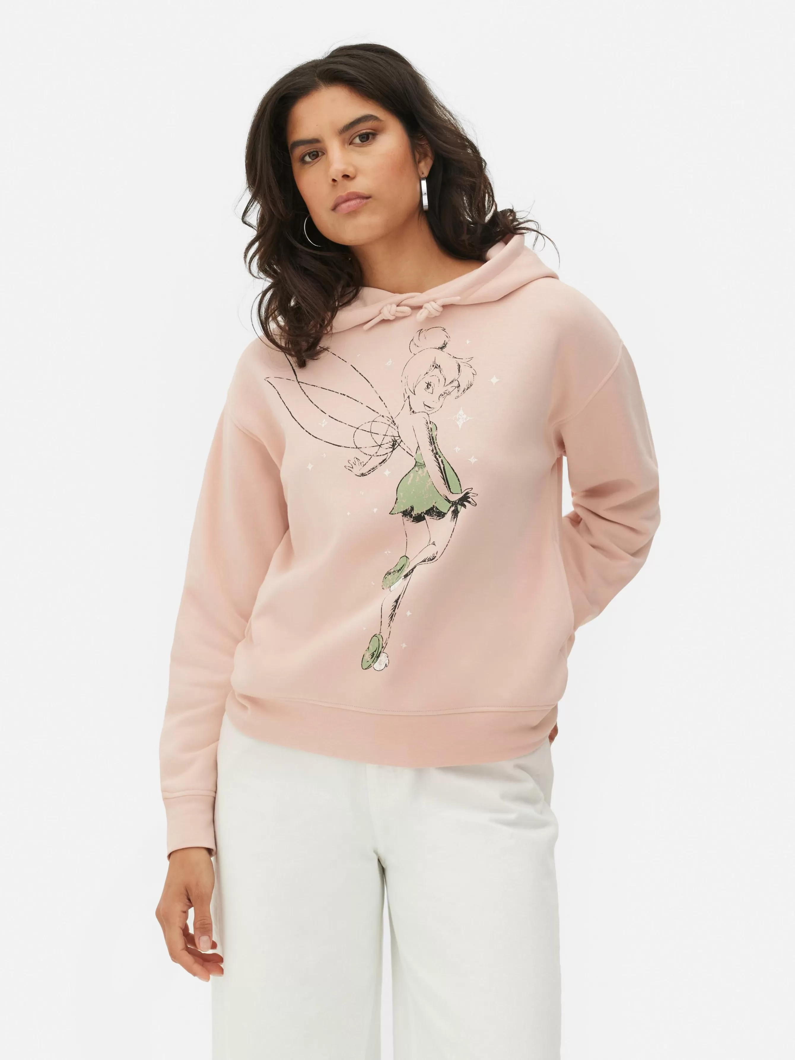 Best Primark Sweat à Capuche Disney Fée Clochette Rose poudré