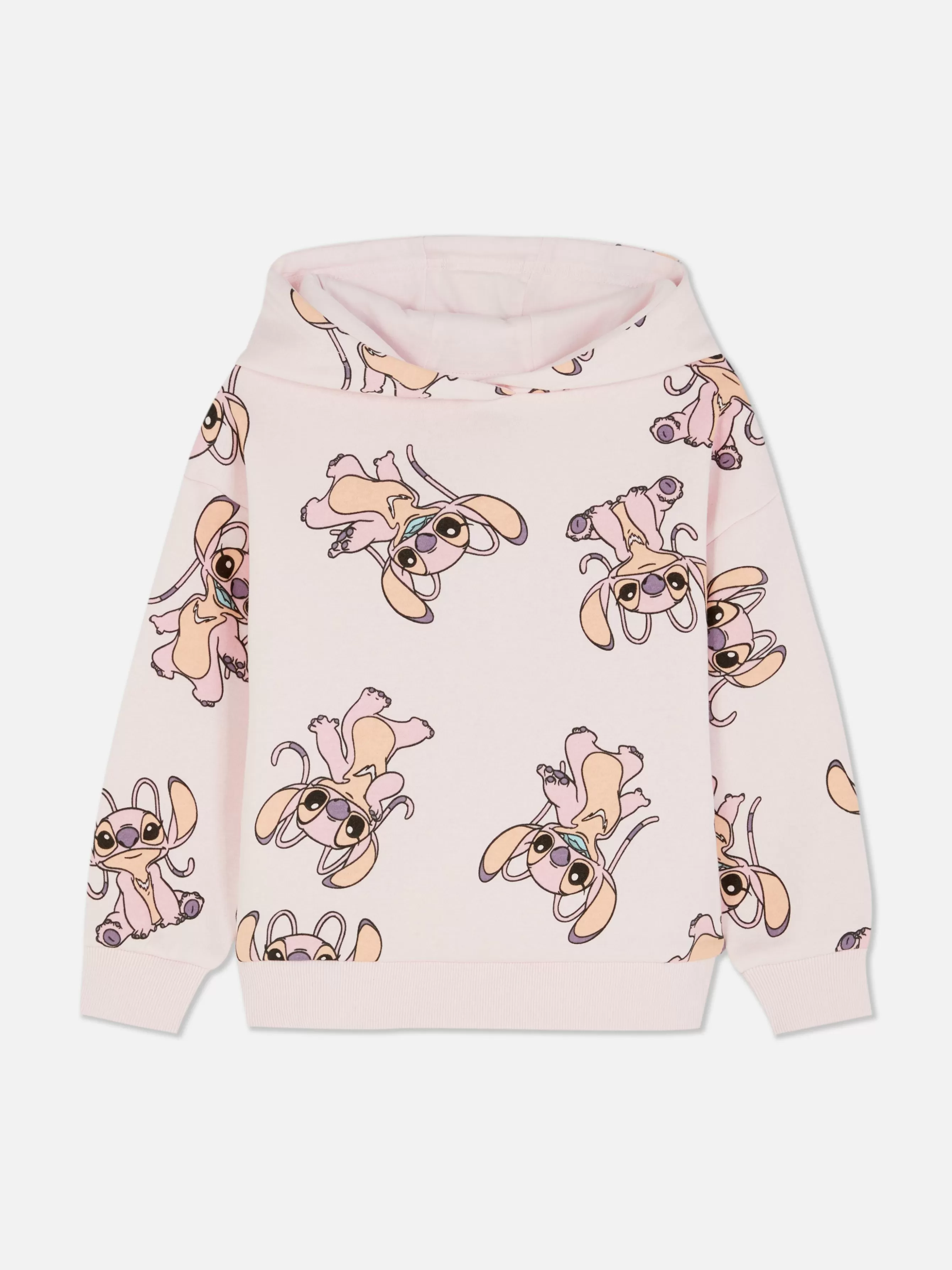 Fashion Primark Sweat à Capuche Disney Lilo & Stitch Rose