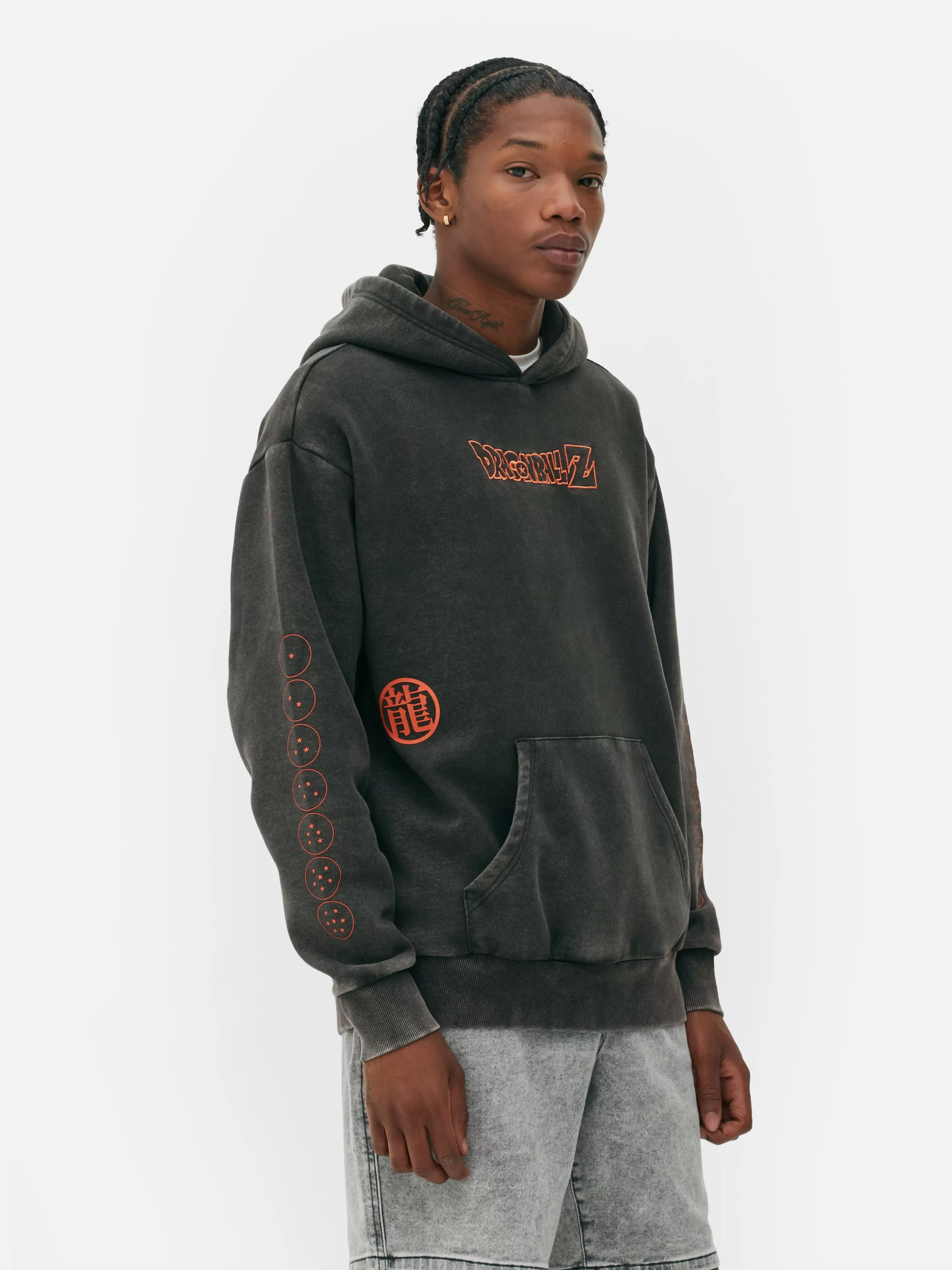 Best Sale Primark Sweat à Capuche Dragon Ball Z Shenron Noir