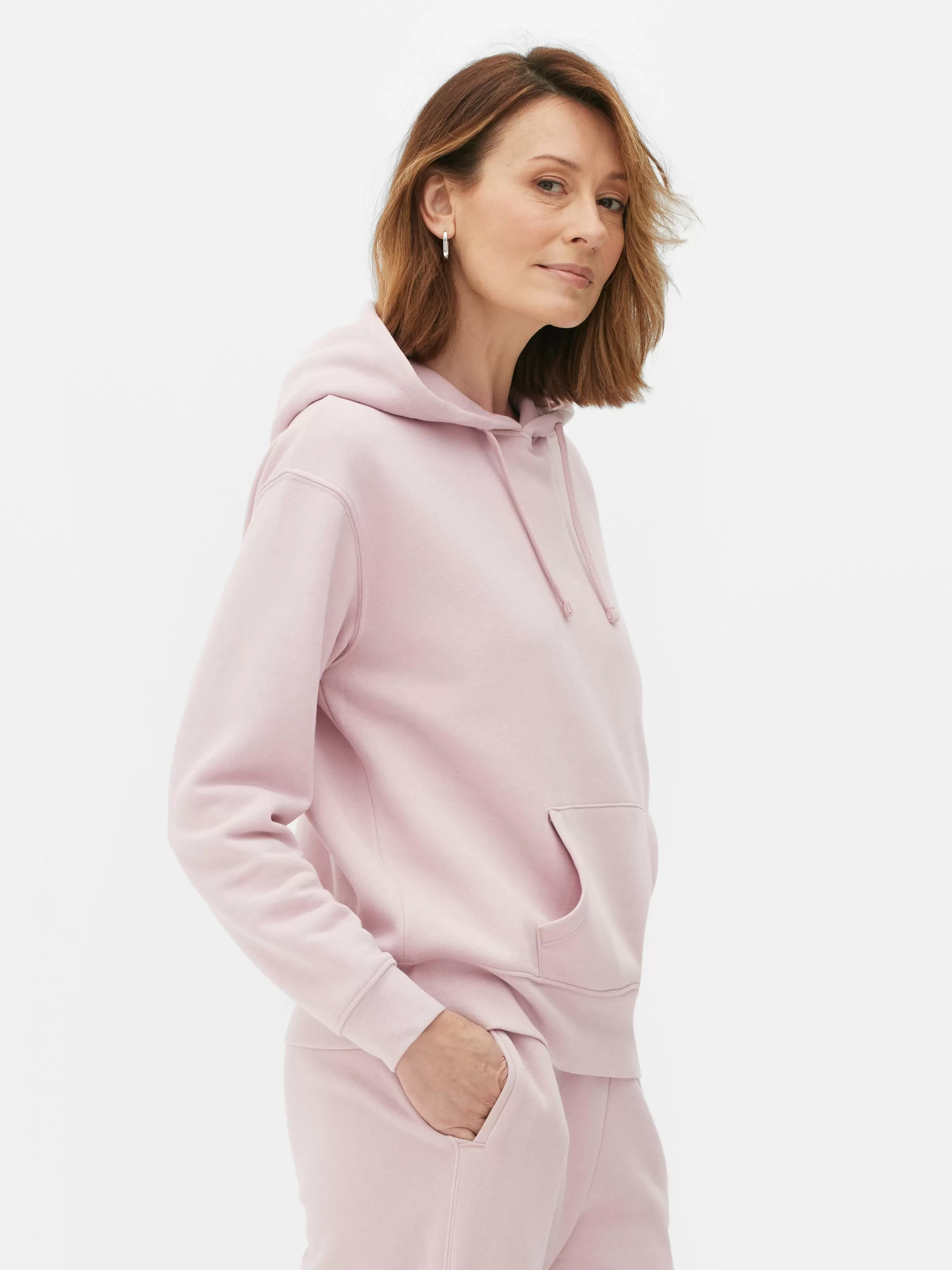 Hot Primark Sweat à Capuche Et Cordon De Serrage Rose