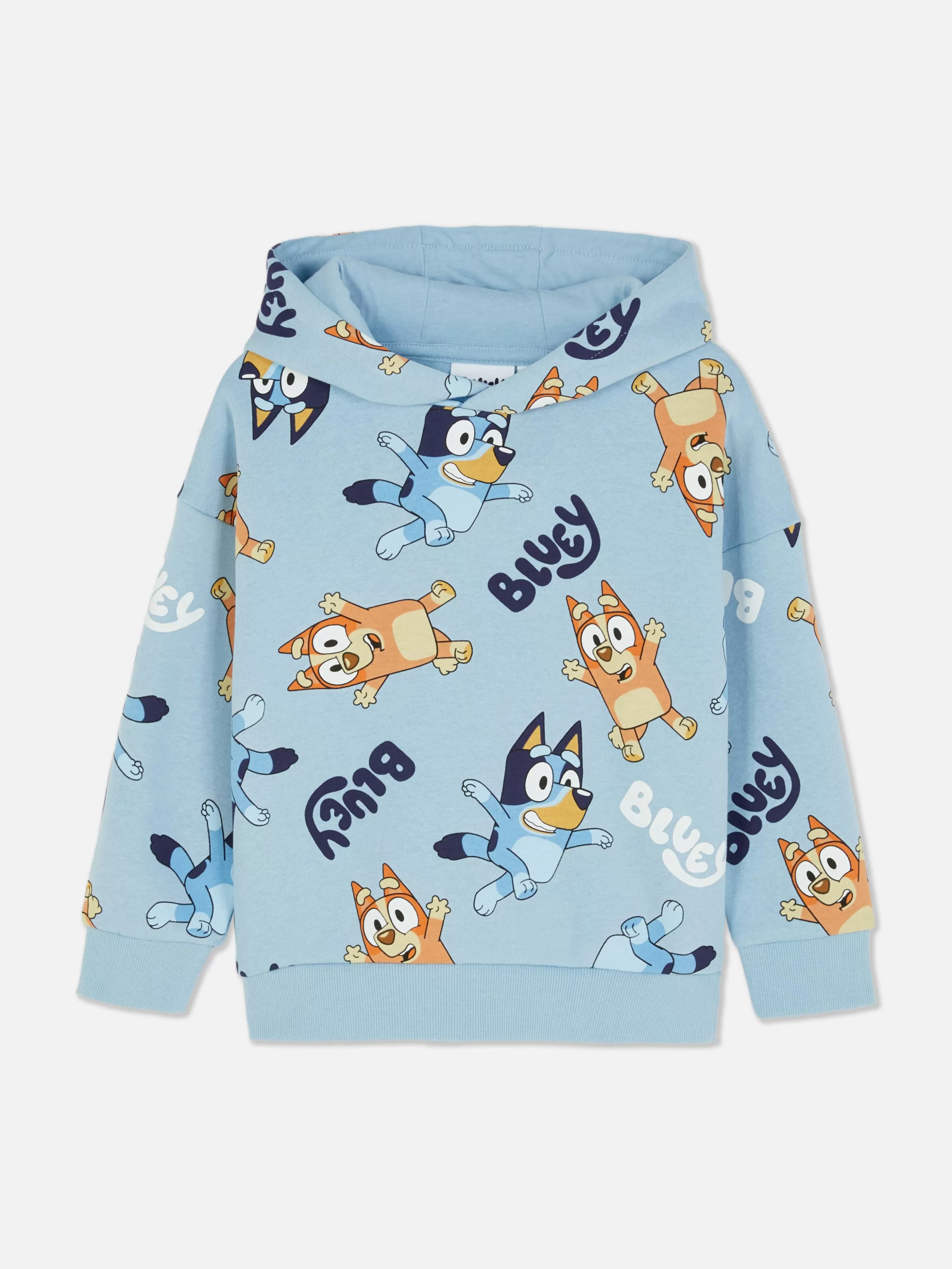 Discount Primark Sweat à Capuche Graphique Bluey Bleu