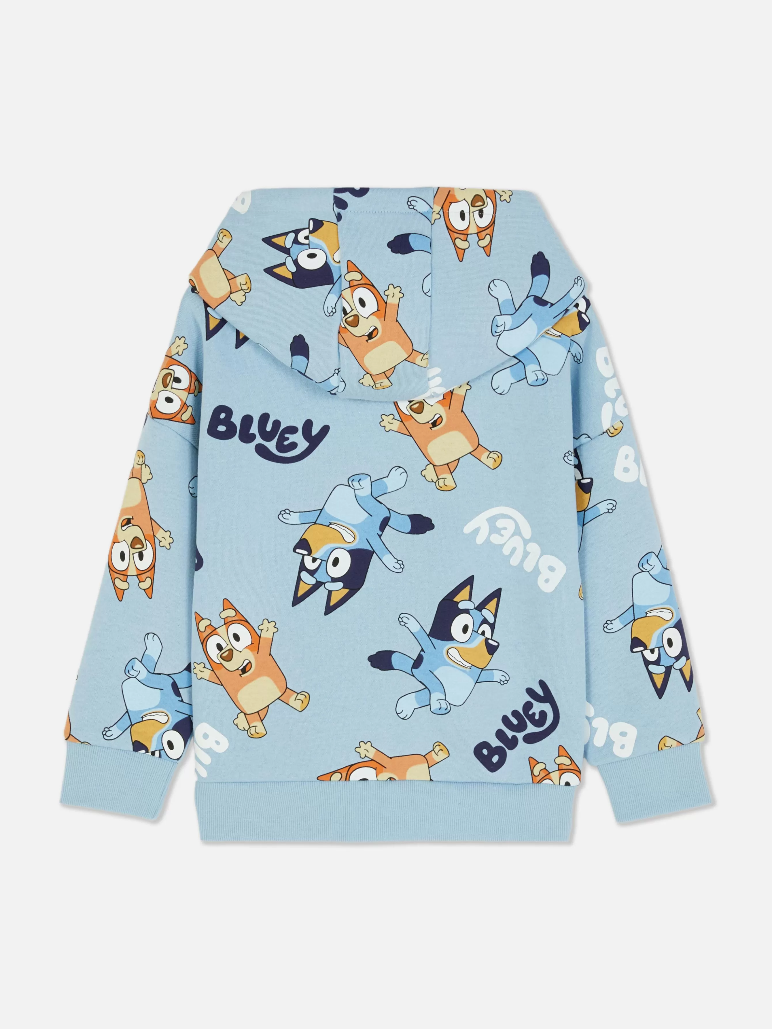 Discount Primark Sweat à Capuche Graphique Bluey Bleu