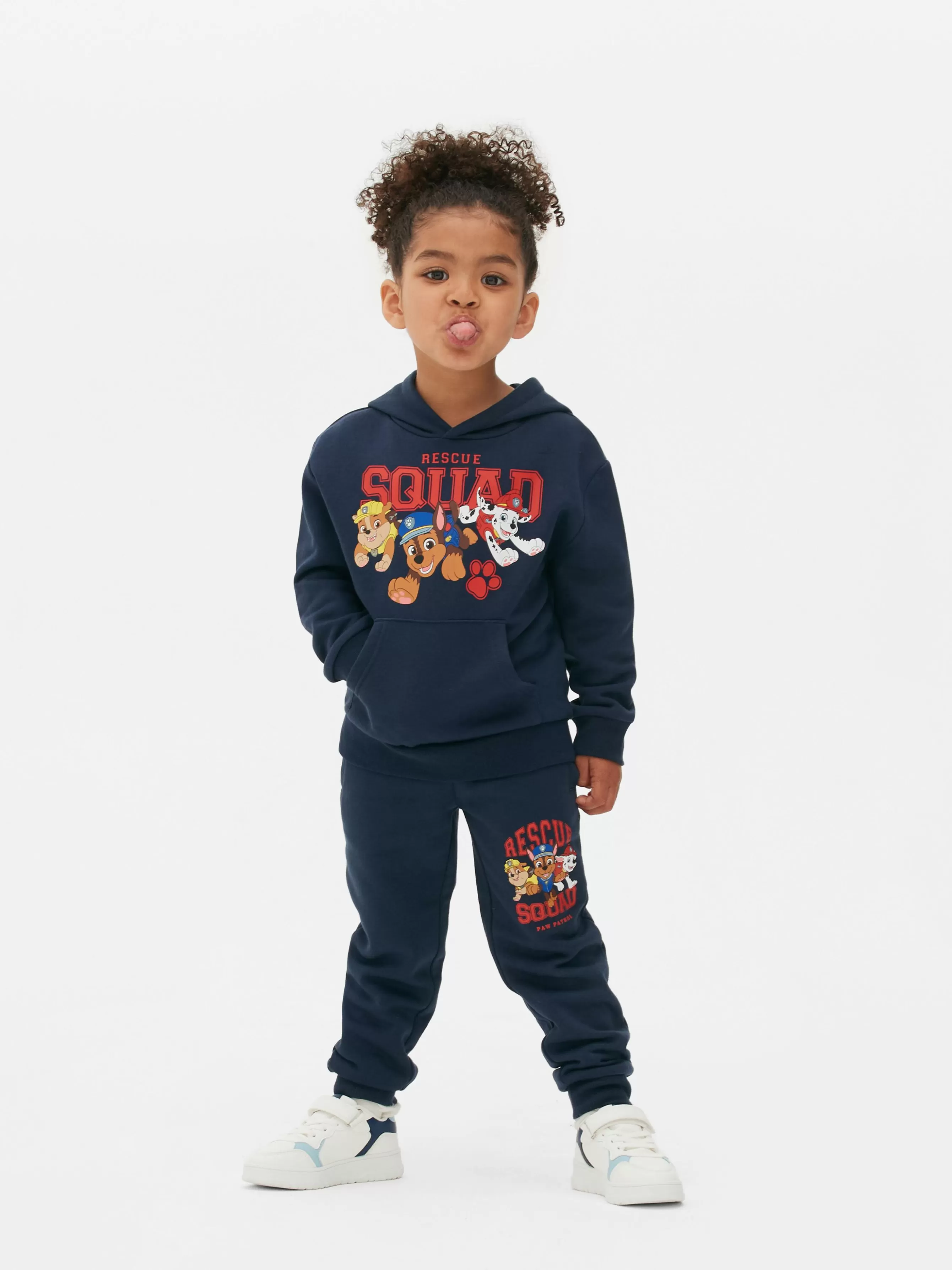 Hot Primark Sweat à Capuche Graphique PAW PATROL Bleu marine