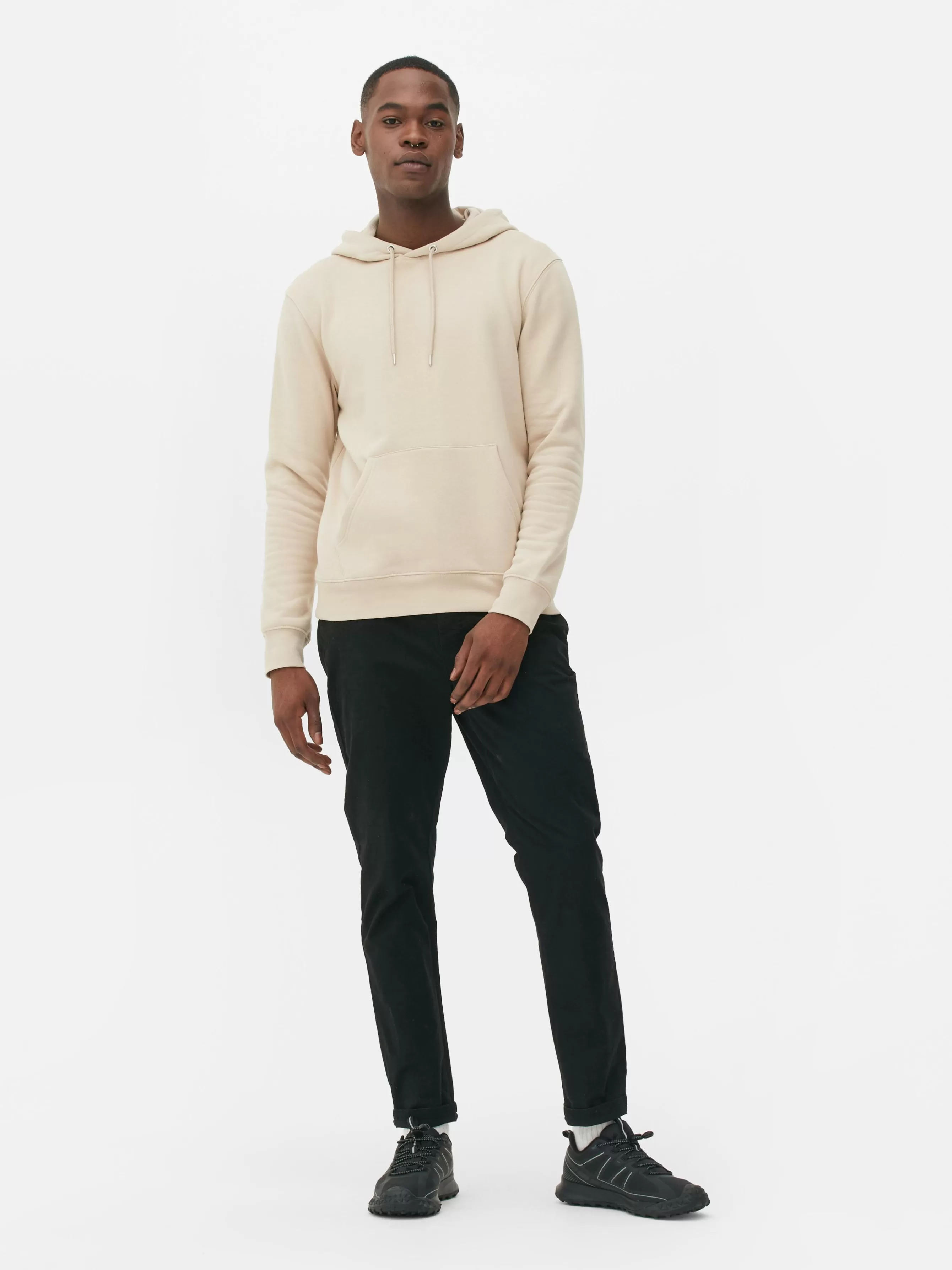 Sale Primark Sweat à Capuche Indispensable Avec Cordon De Serrage Grège