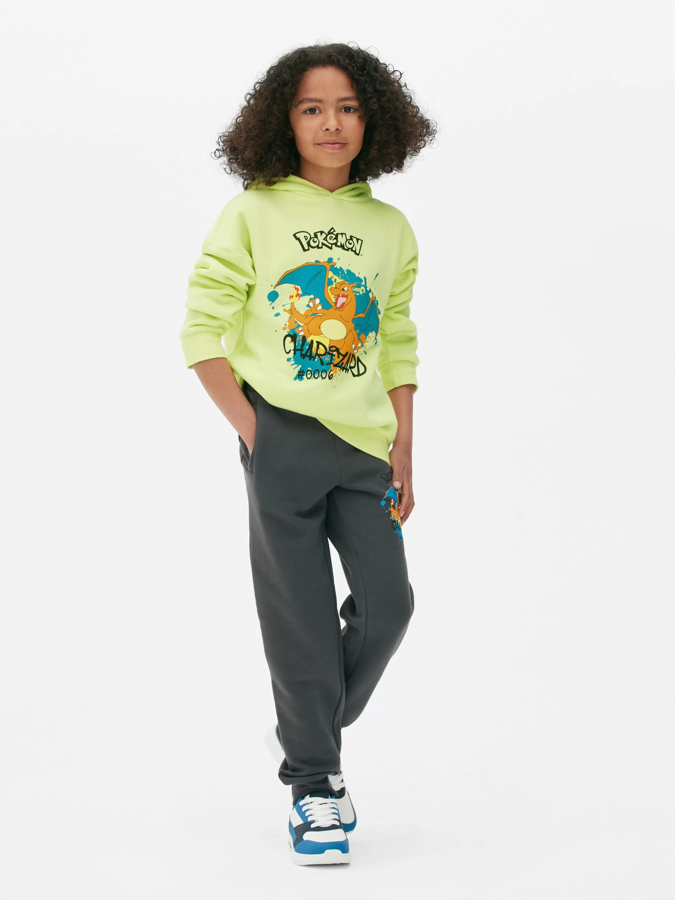 Best Sale Primark Sweat à Capuche Pokémon Dracaufeu Jaune