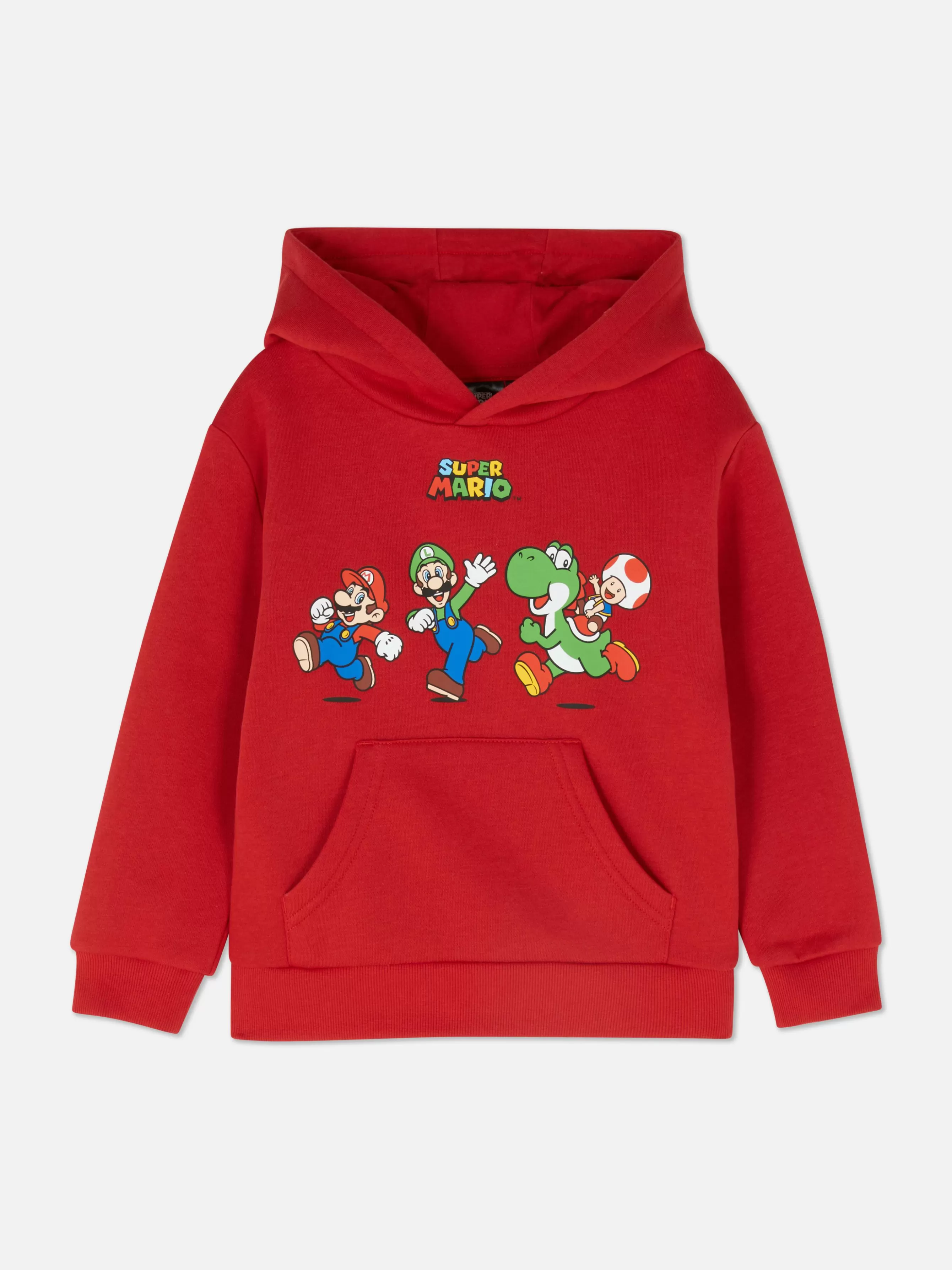 Cheap Primark Sweat à Capuche Super Mario World Rouge