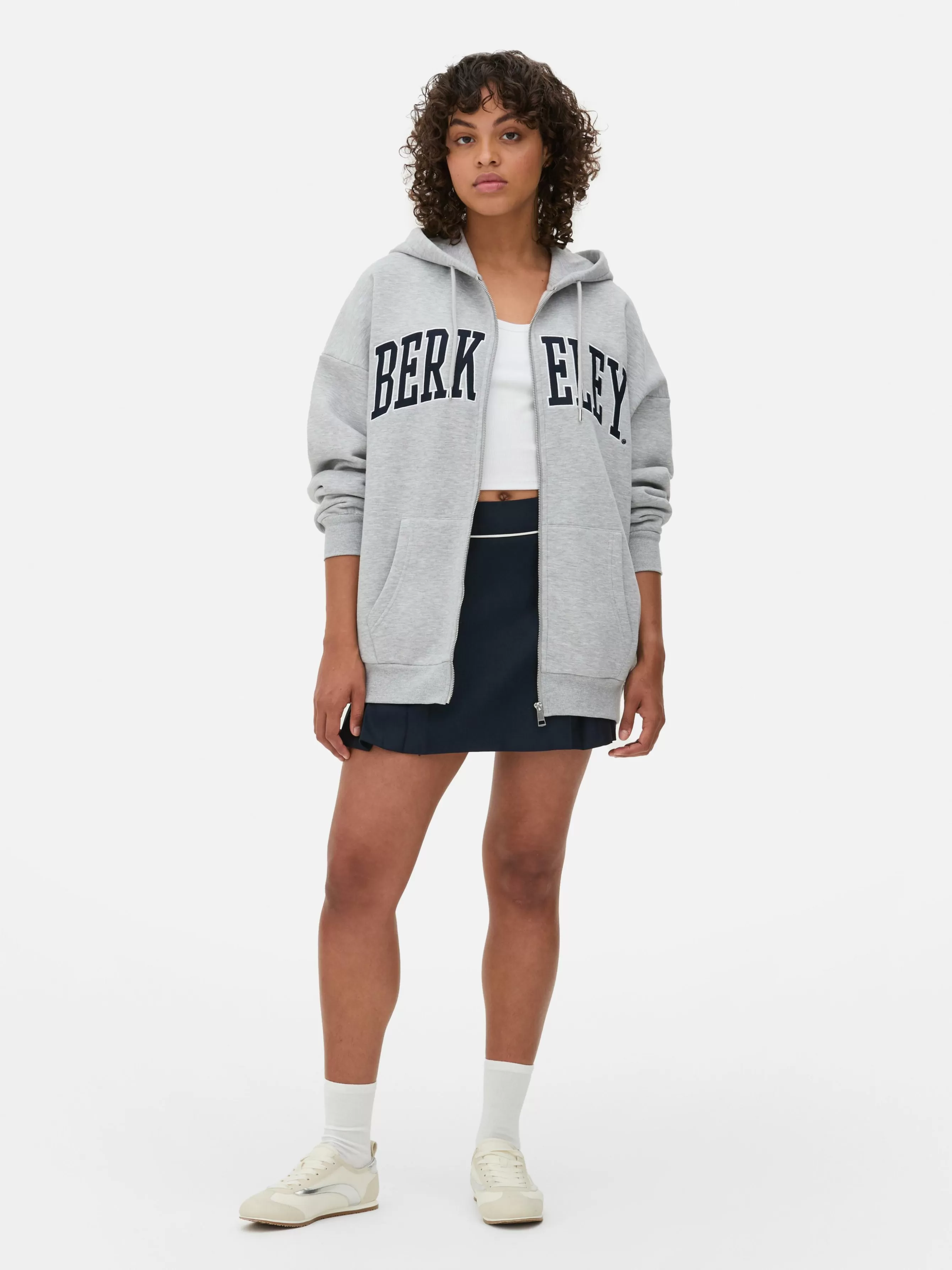 Flash Sale Primark Sweat à Capuche Zippé Berkeley à Coordonner Gris