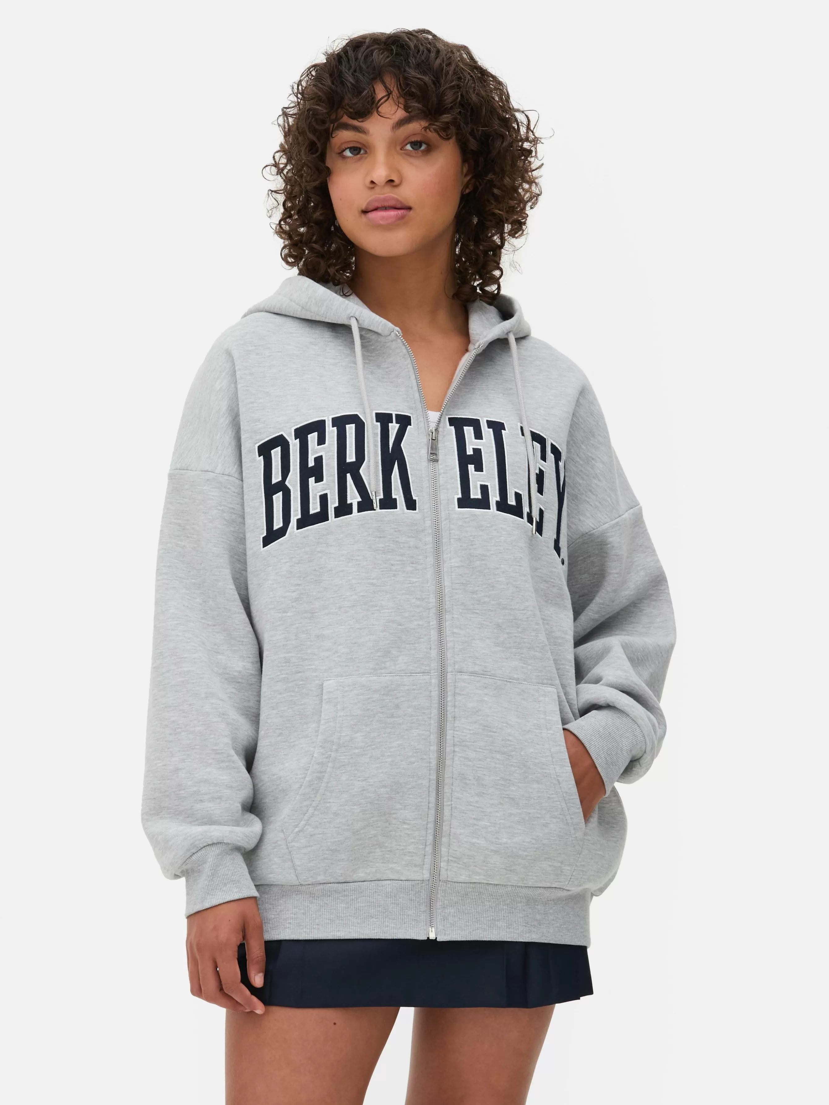 Flash Sale Primark Sweat à Capuche Zippé Berkeley à Coordonner Gris