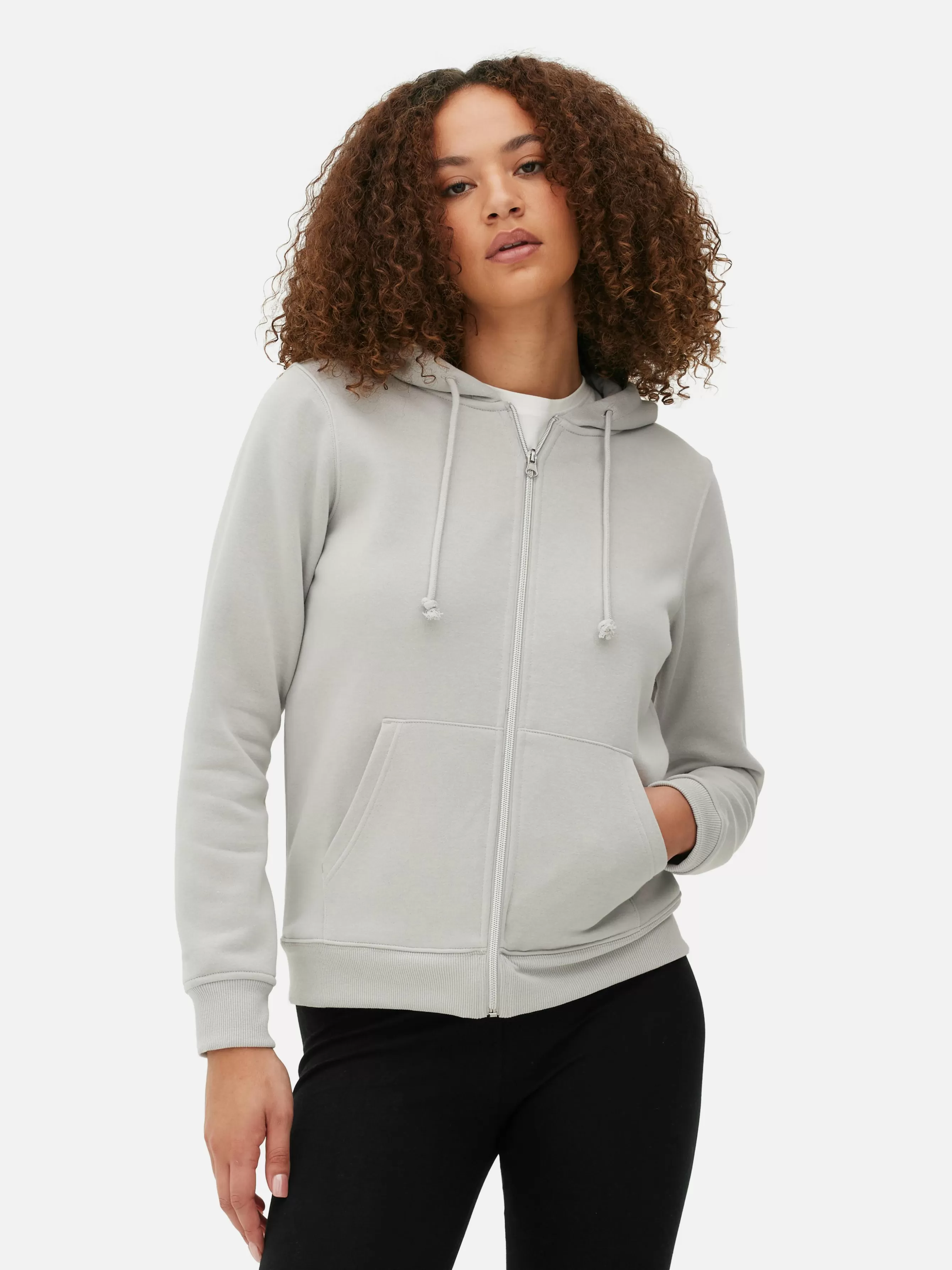 Online Primark Sweat à Capuche Zippé Essential Gris