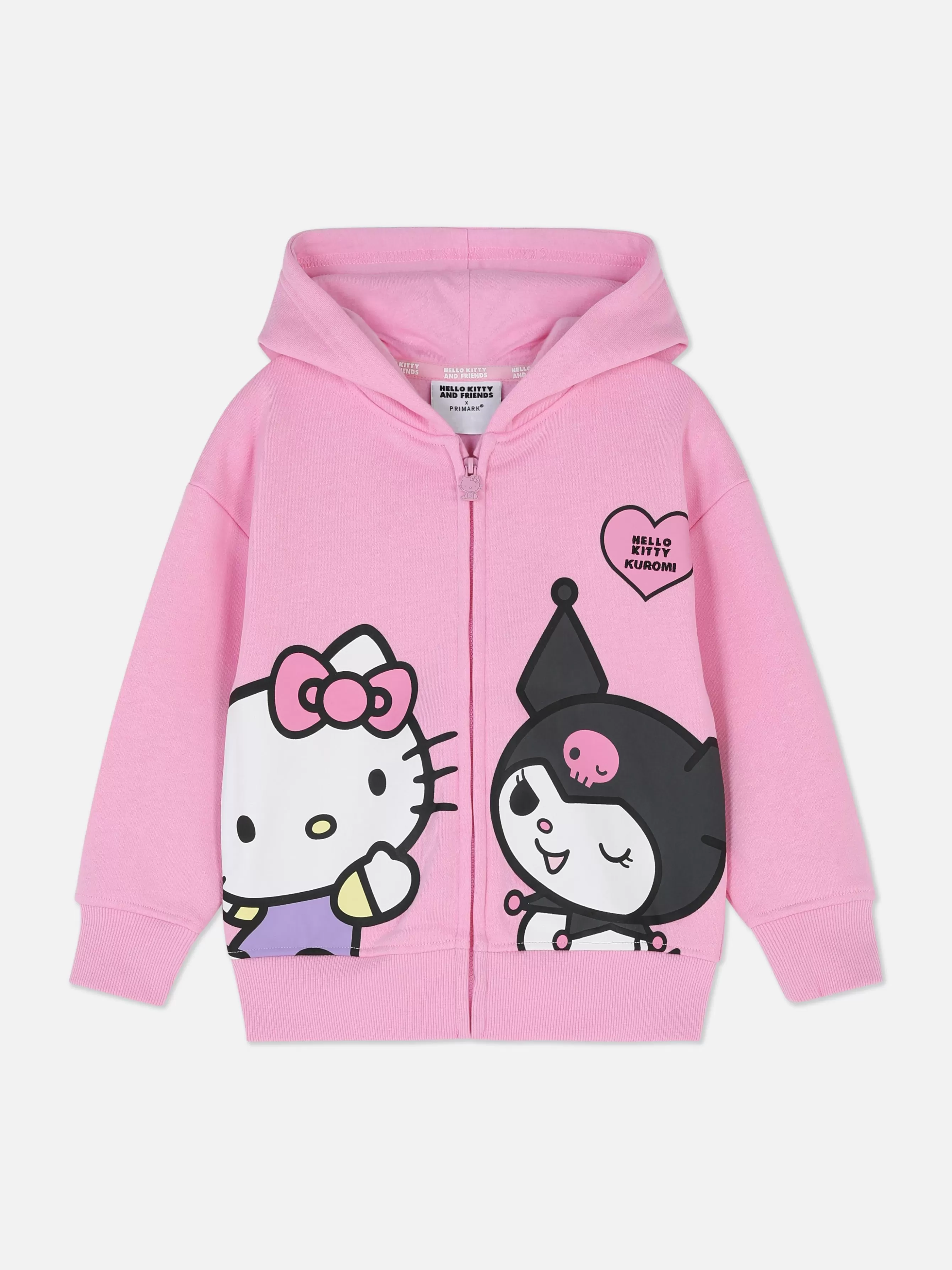 Best Primark Sweat à Capuche Zippé Hello Kitty And Friends Rose