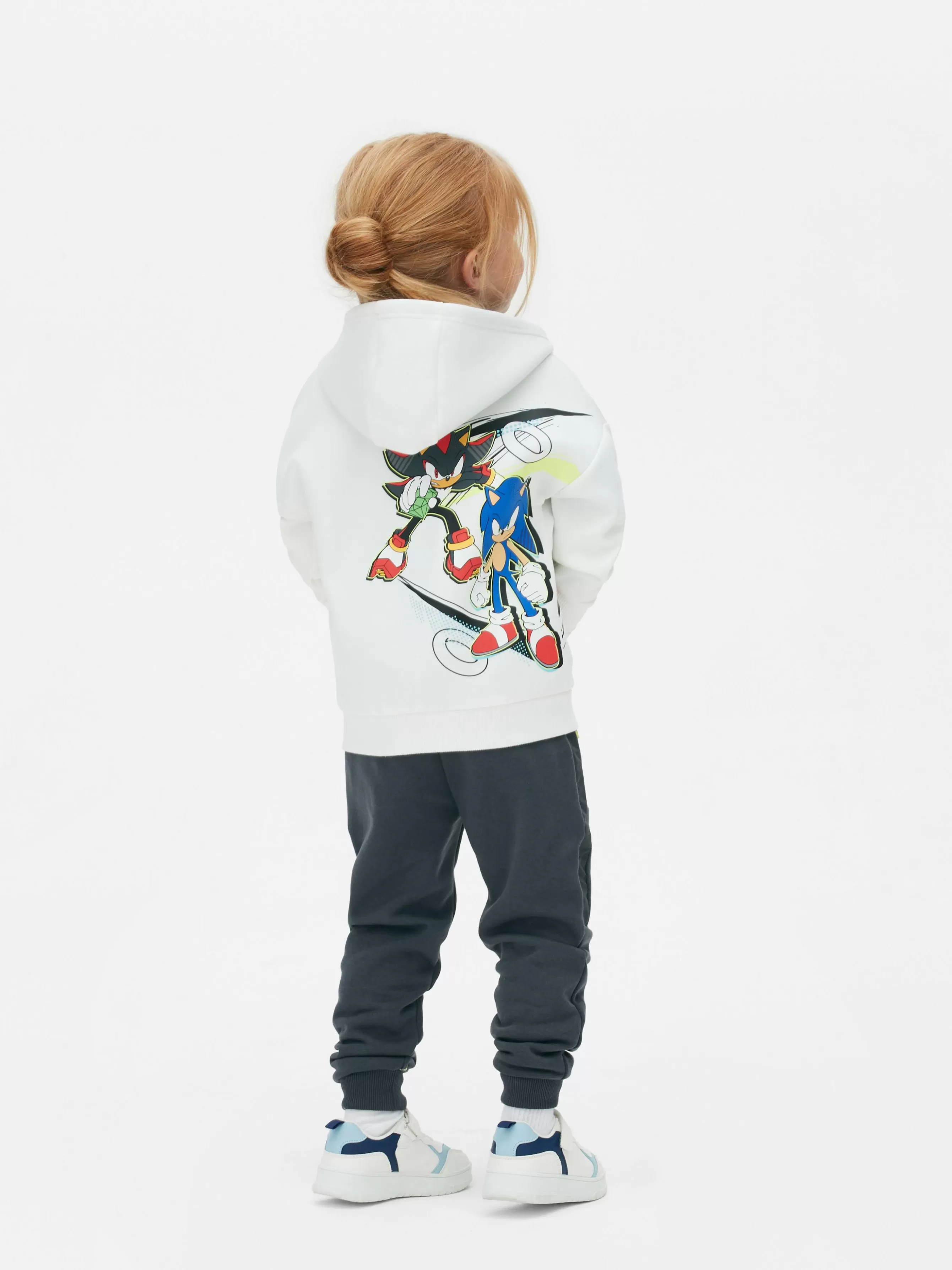 Cheap Primark Sweat à Capuche Zippé Sonic Le Hérisson Écru