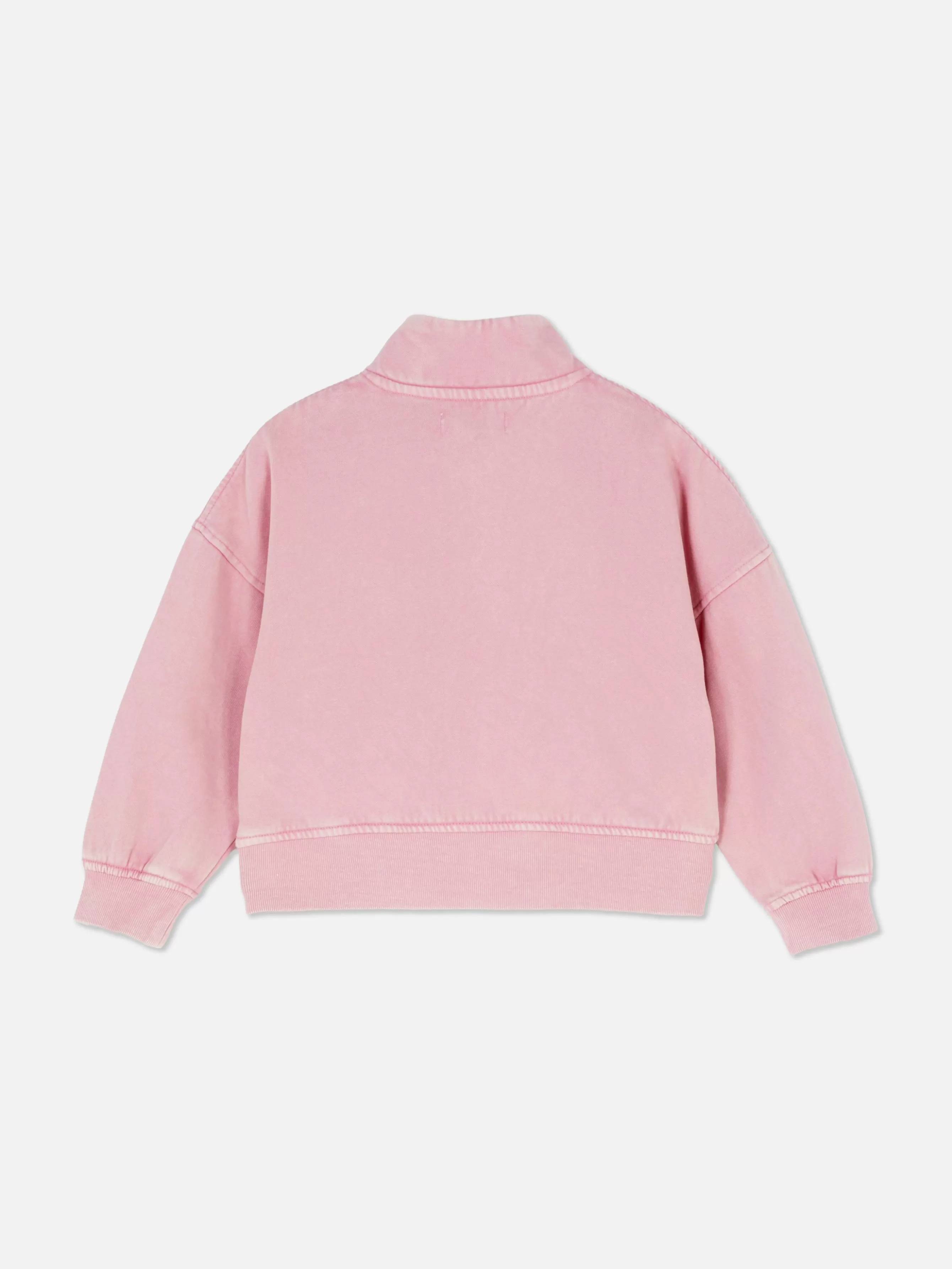 Cheap Primark Sweat-shirt à Col Cheminée Rose