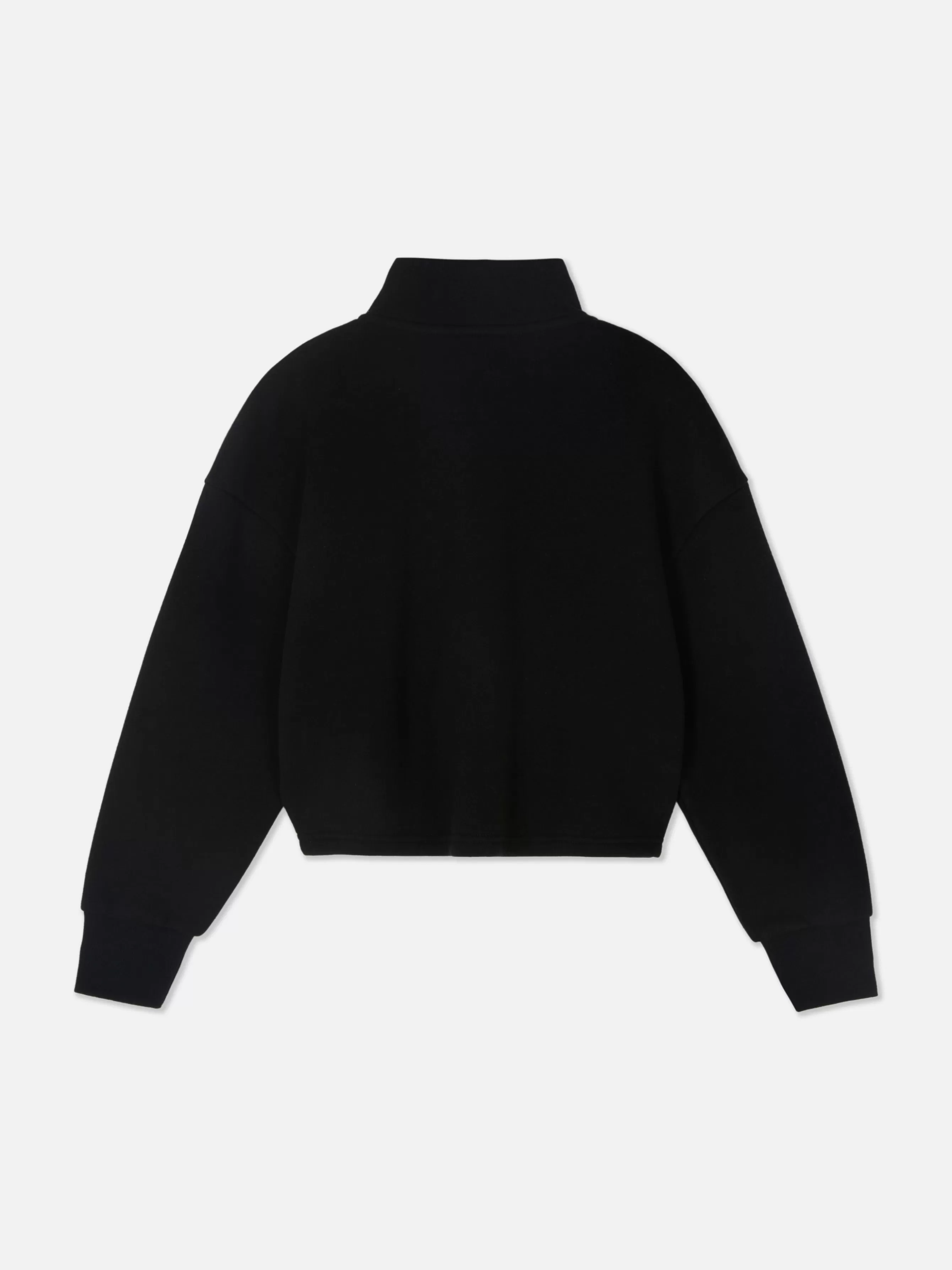 Sale Primark Sweat-shirt à Col Cheminée à Coordonner Noir