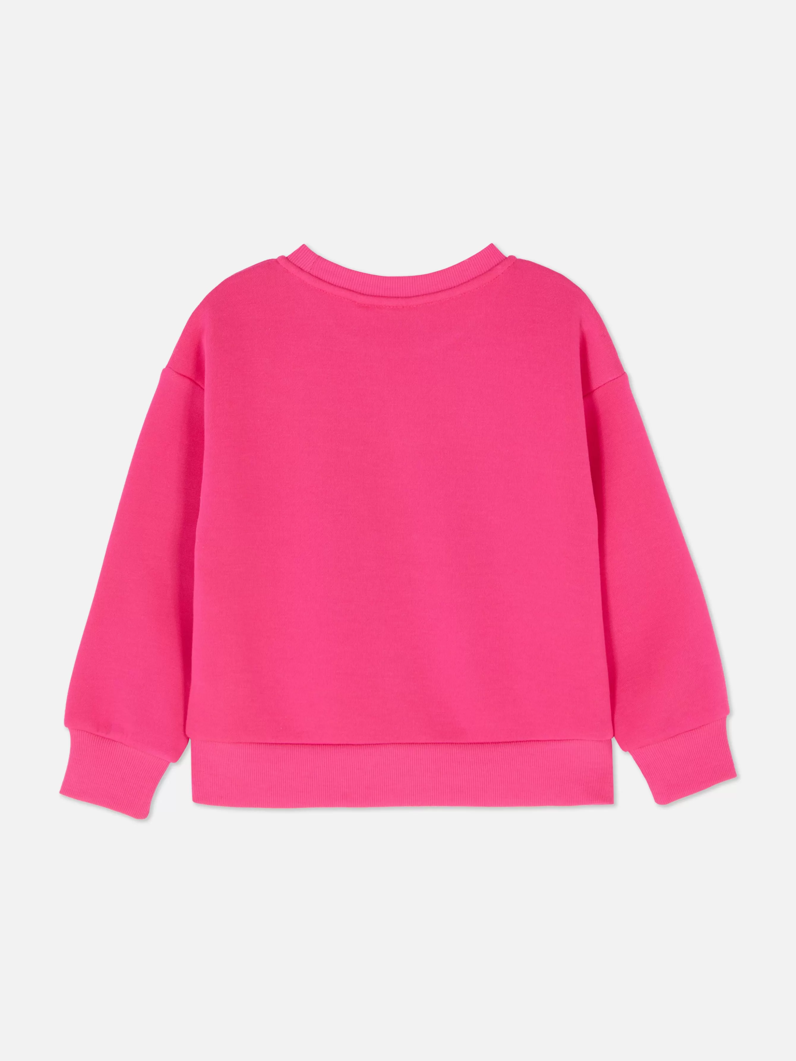 Cheap Primark Sweat-shirt à Imprimé Collage Barbie Rose