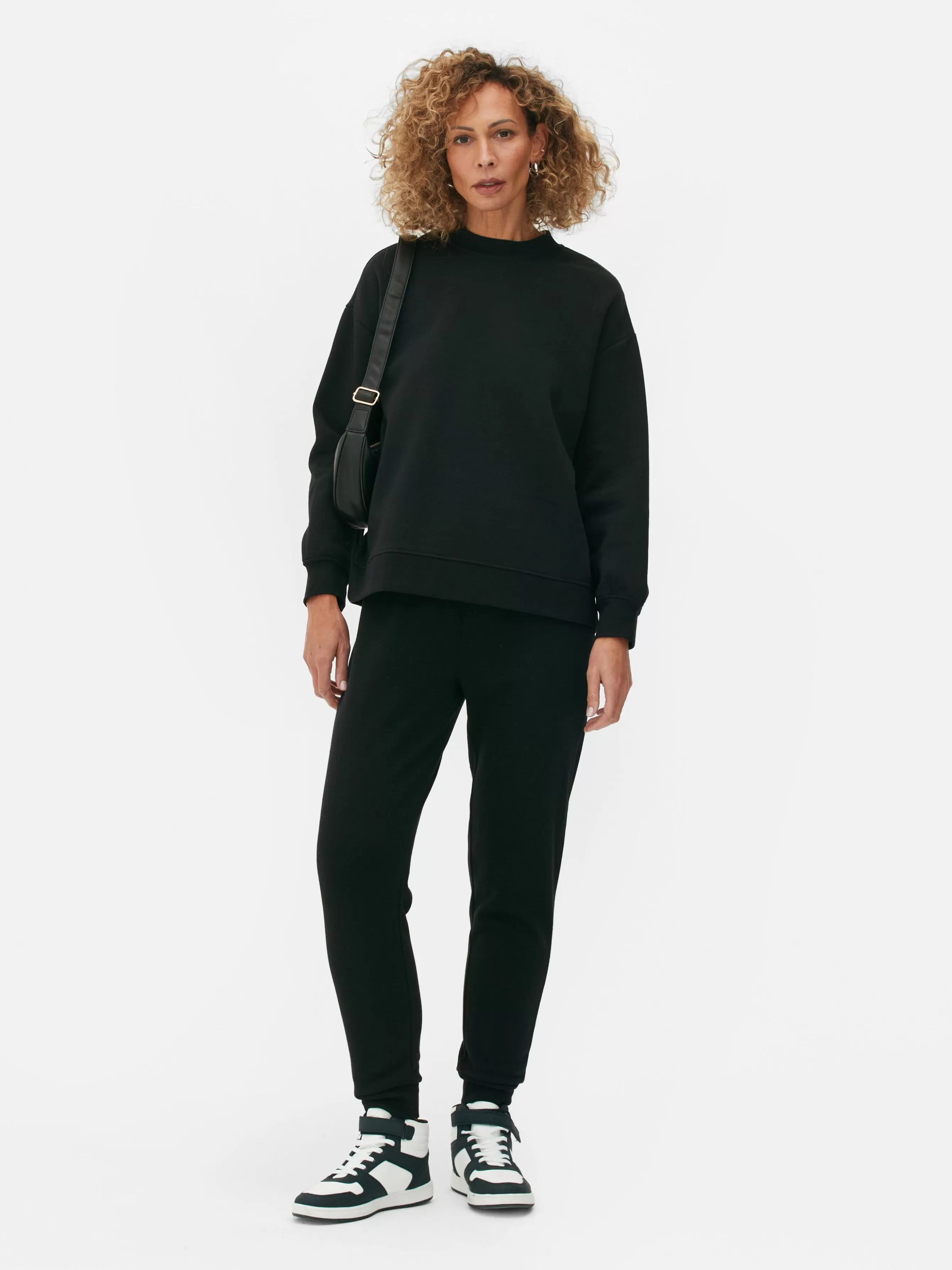 Best Sale Primark Sweat-shirt à Manches Longues Essential Noir