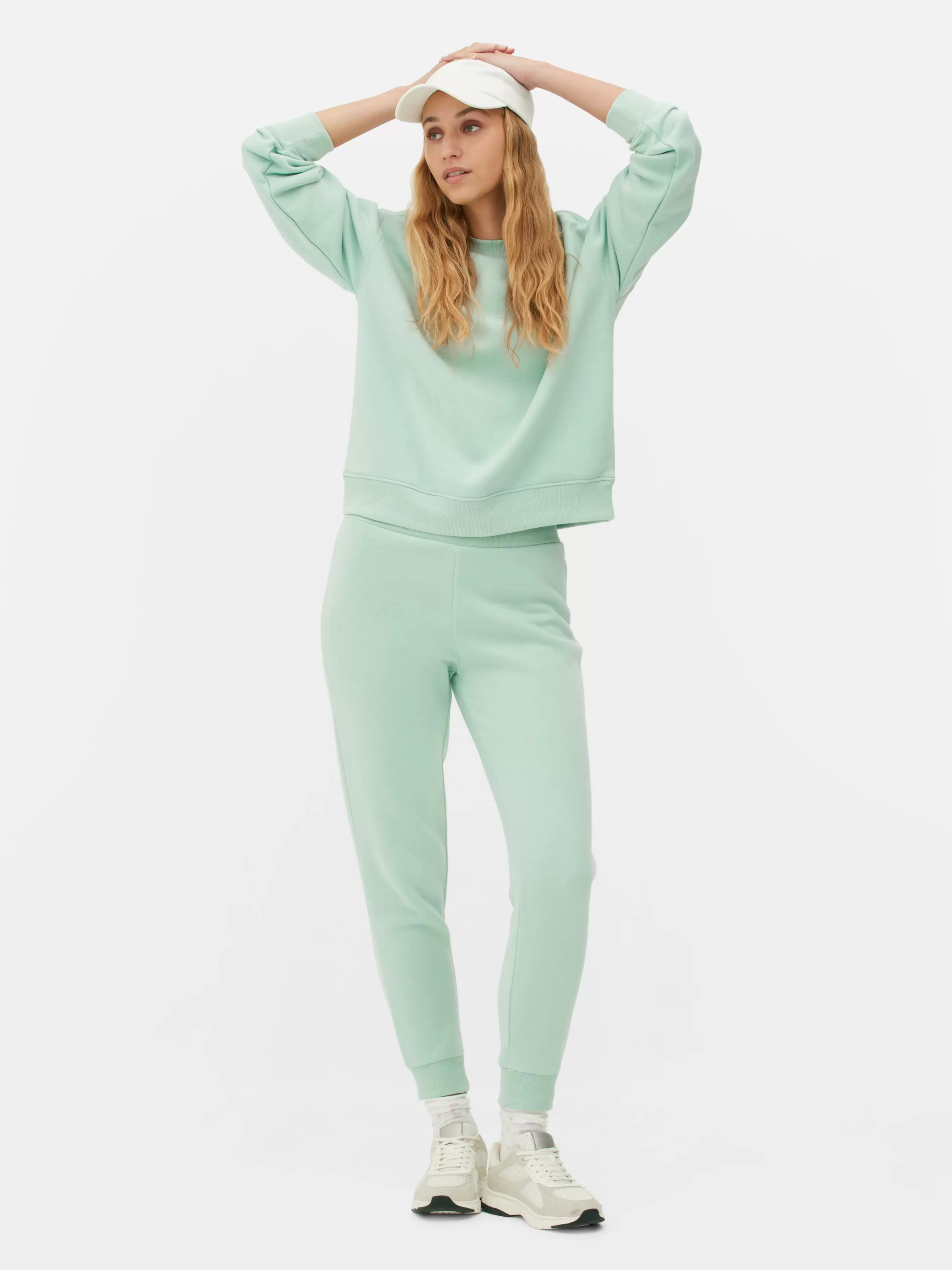 Best Primark Sweat-shirt Col Ras-du-cou Essential Vert menthe