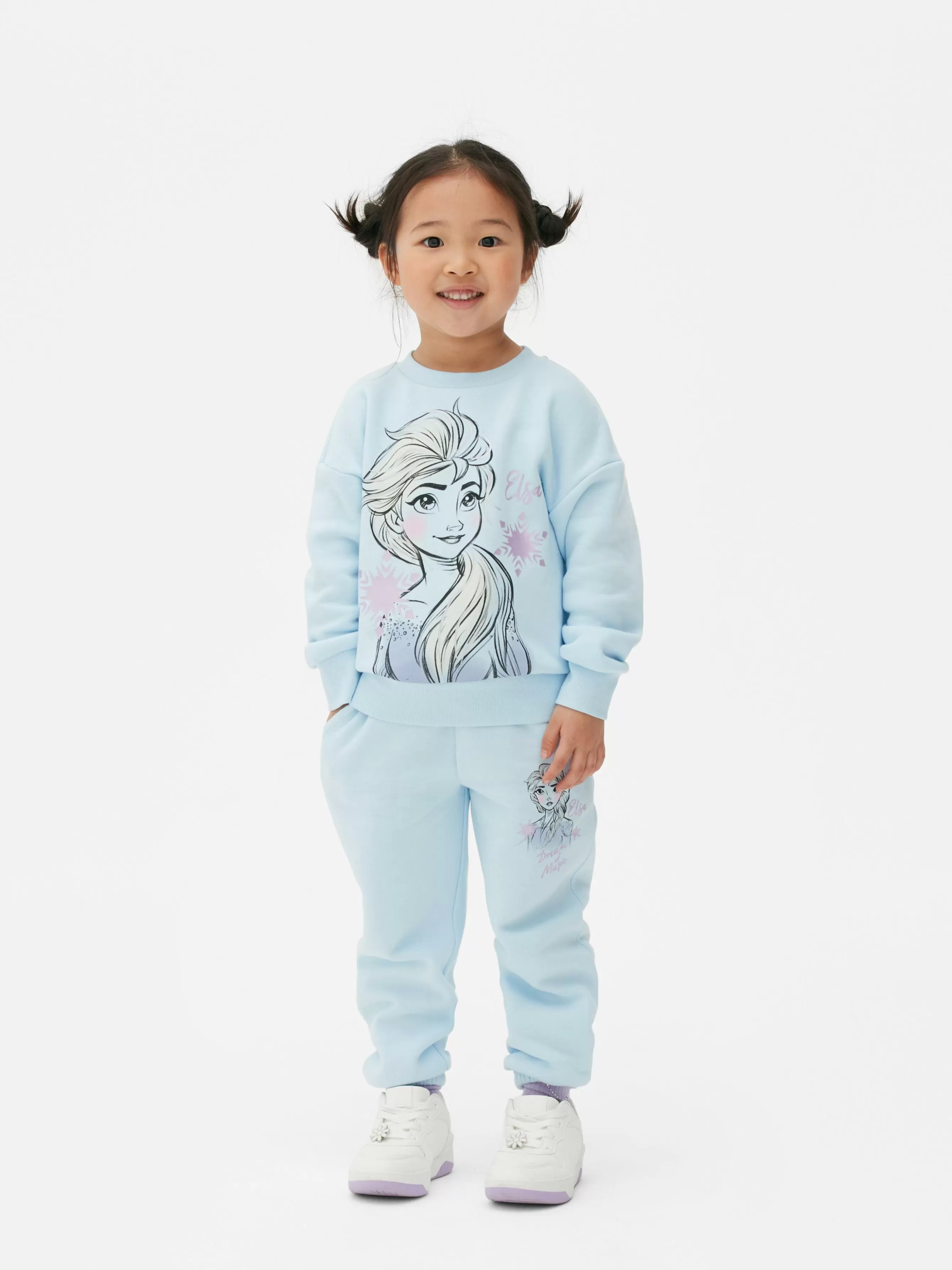 Best Primark Sweat-shirt Ras-du-cou Disney La Reine Des Neiges Elsa Bleu