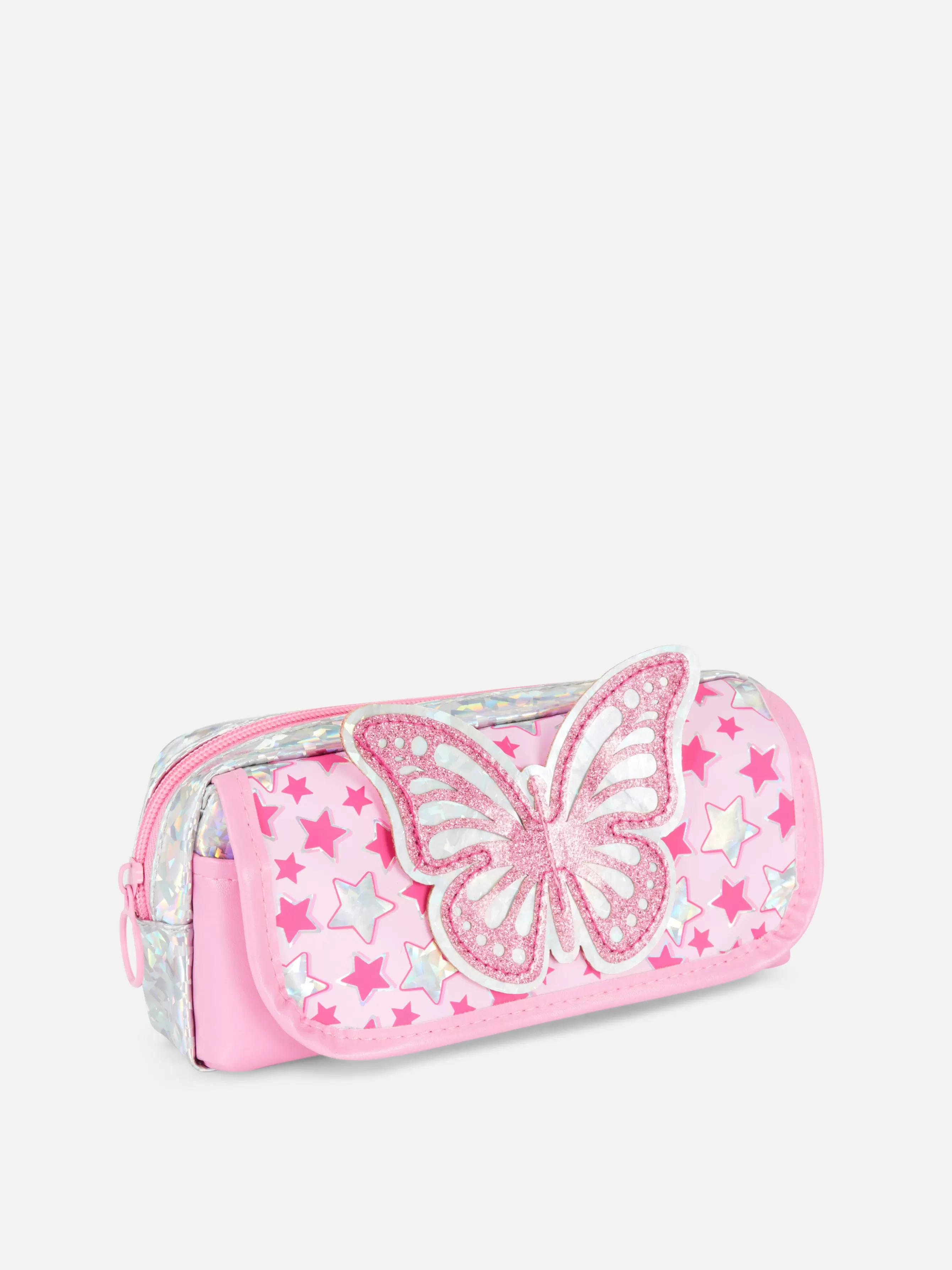 Flash Sale Primark Trousse à Crayons à écusson Papillon Fuchsia