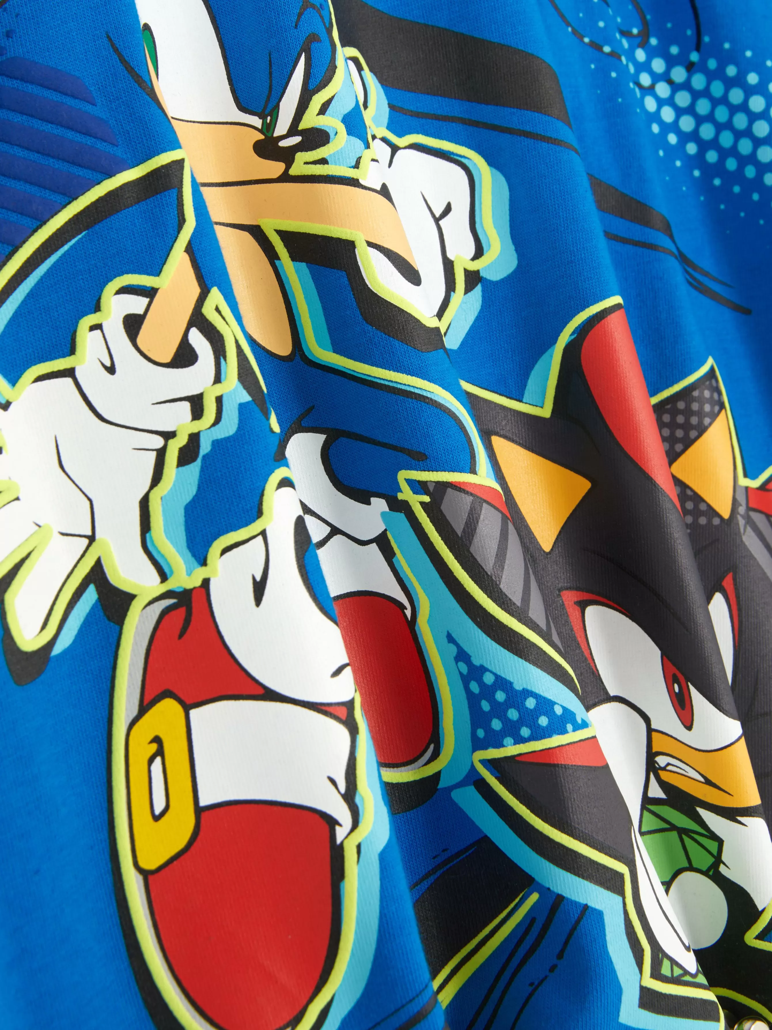 Discount Primark T-shirt Bicolore Sonic Le Hérisson Bleu