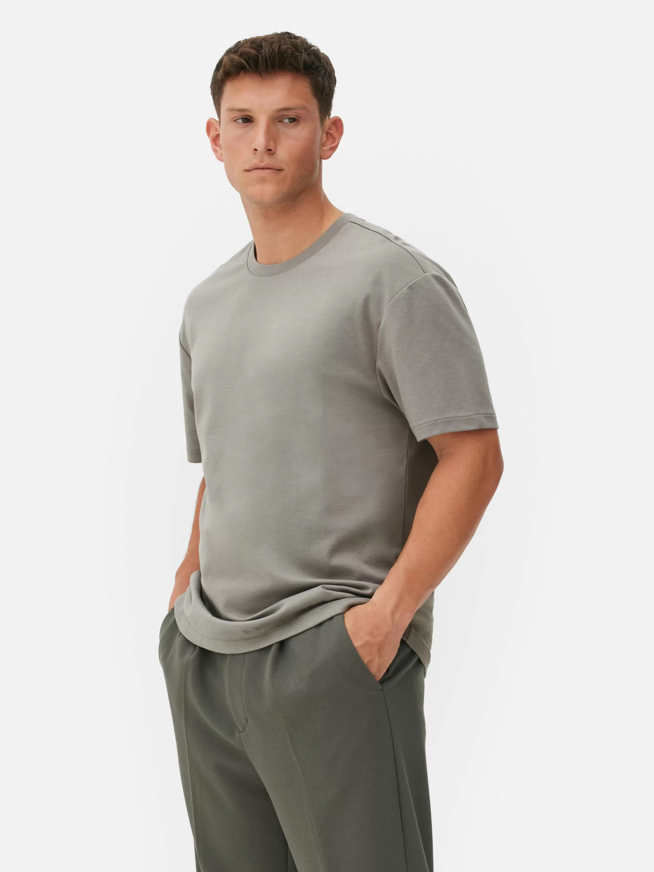 Store Primark T-shirt Décontracté Kem Gris