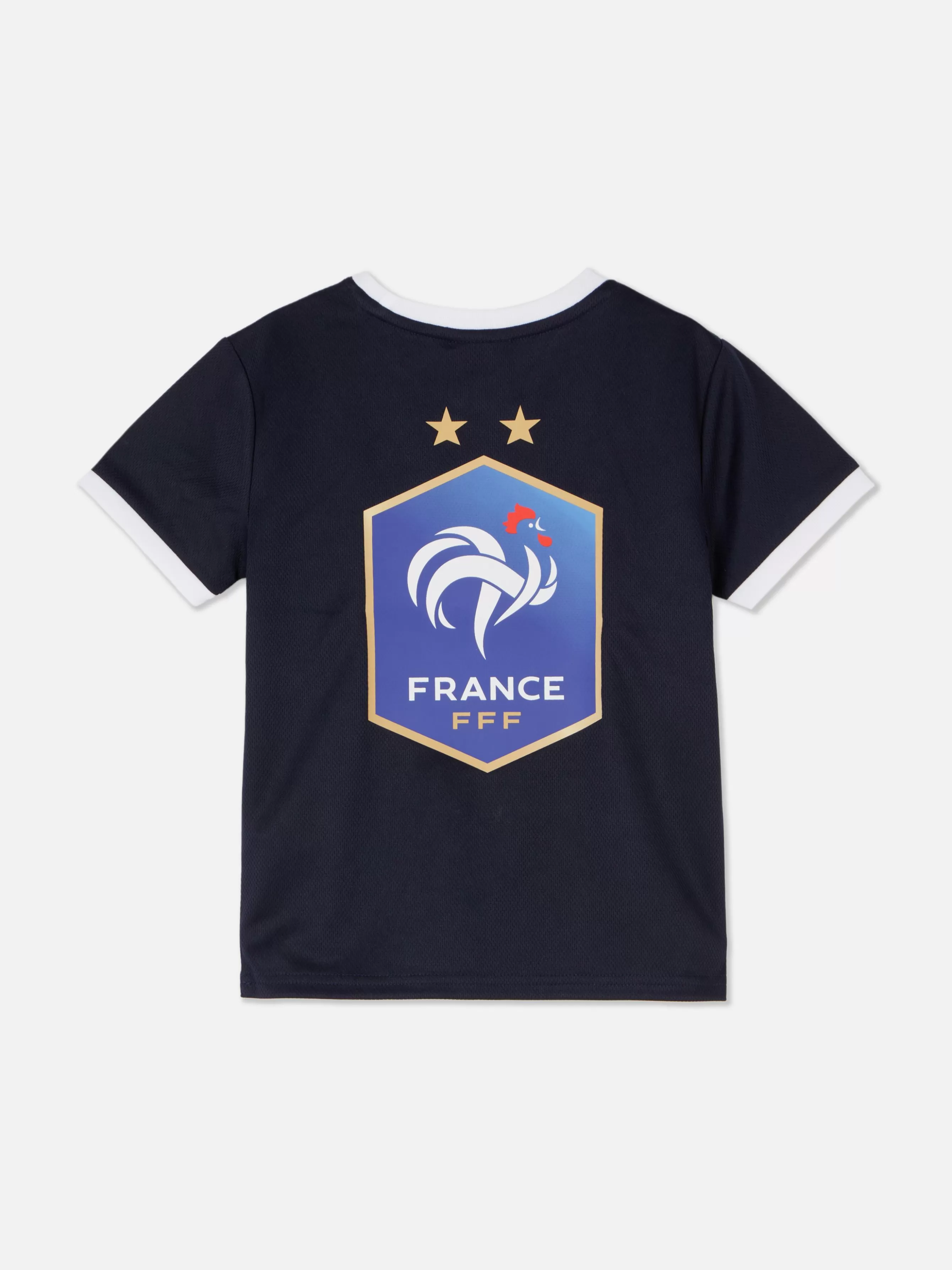 Best Sale Primark T-shirt De Foot France Pour Ado Bleu marine