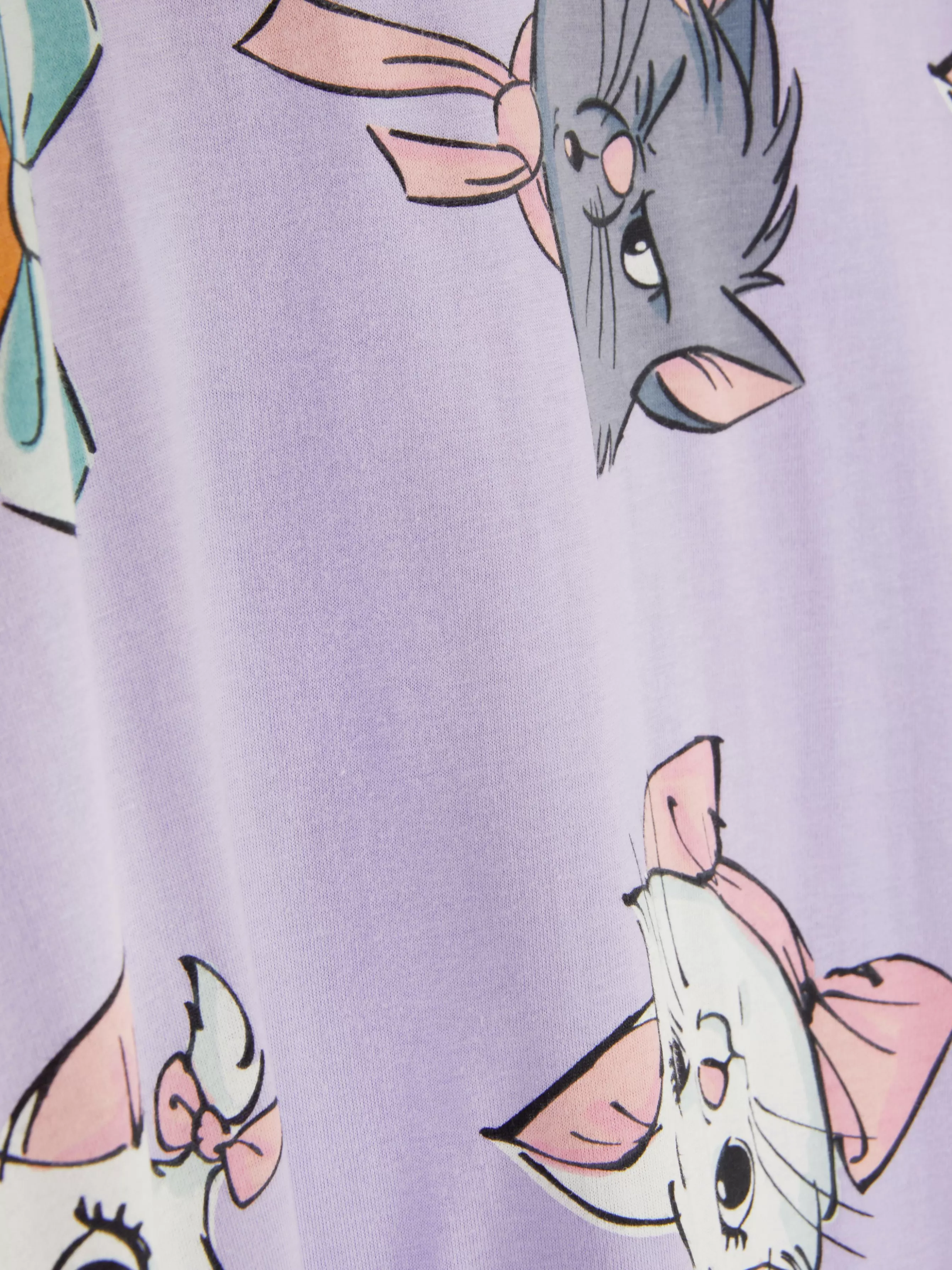 Clearance Primark T-shirt De Nuit à Imprimé Personnage Disney Lilas