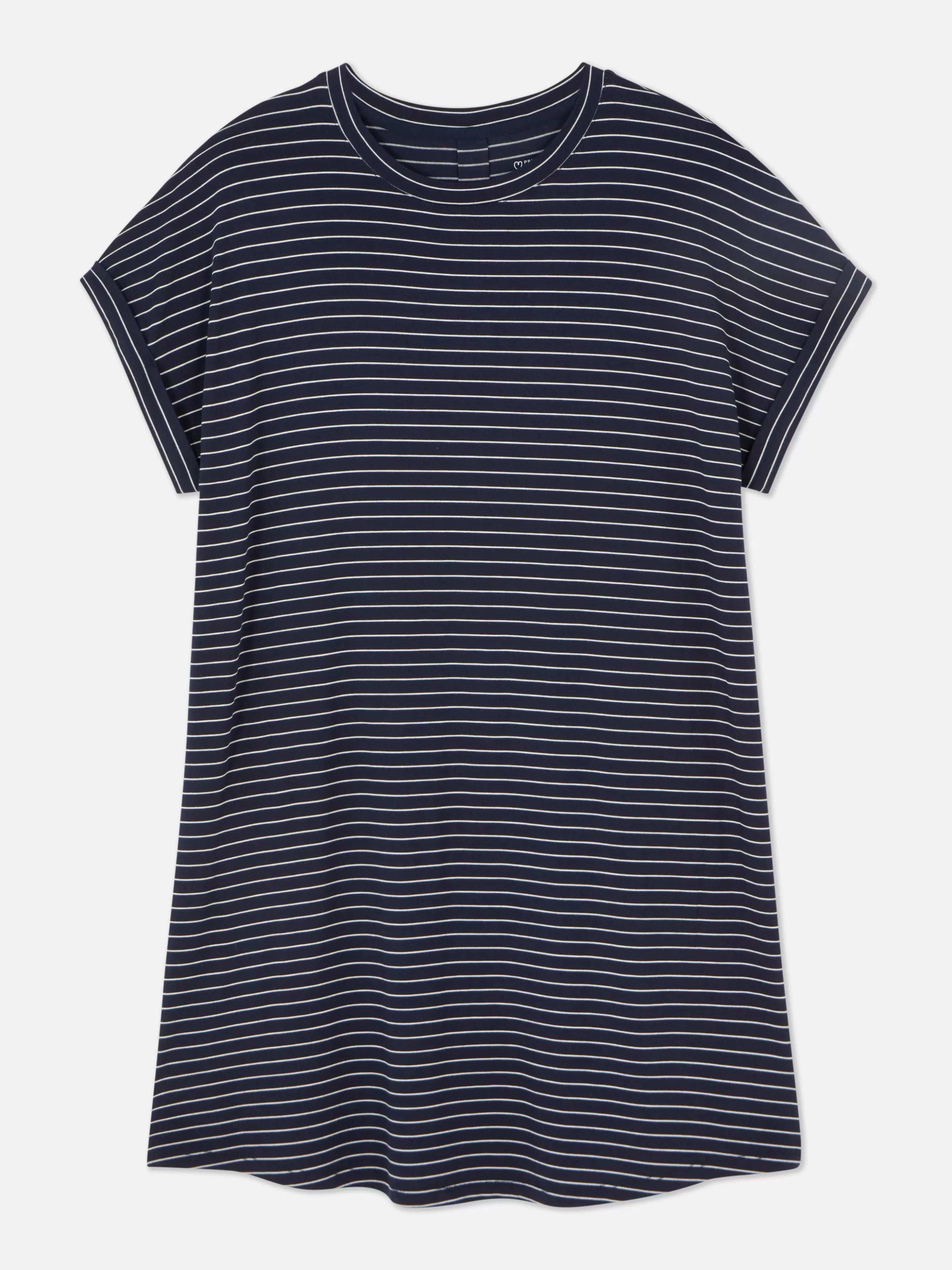 Outlet Primark T-shirt De Nuit à Rayures Bleu marine