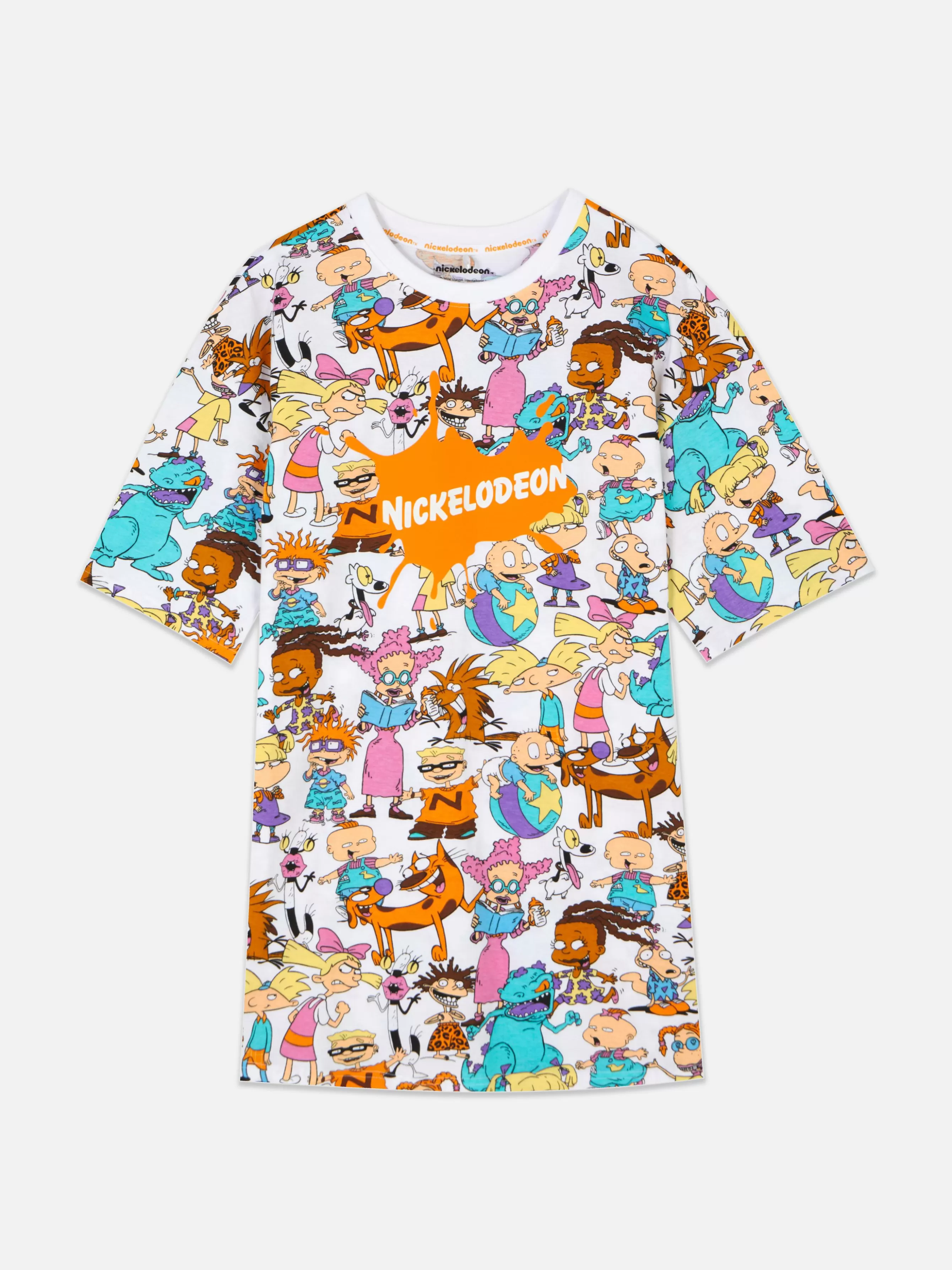 Online Primark T-shirt De Nuit Nickelodeon Multicolore