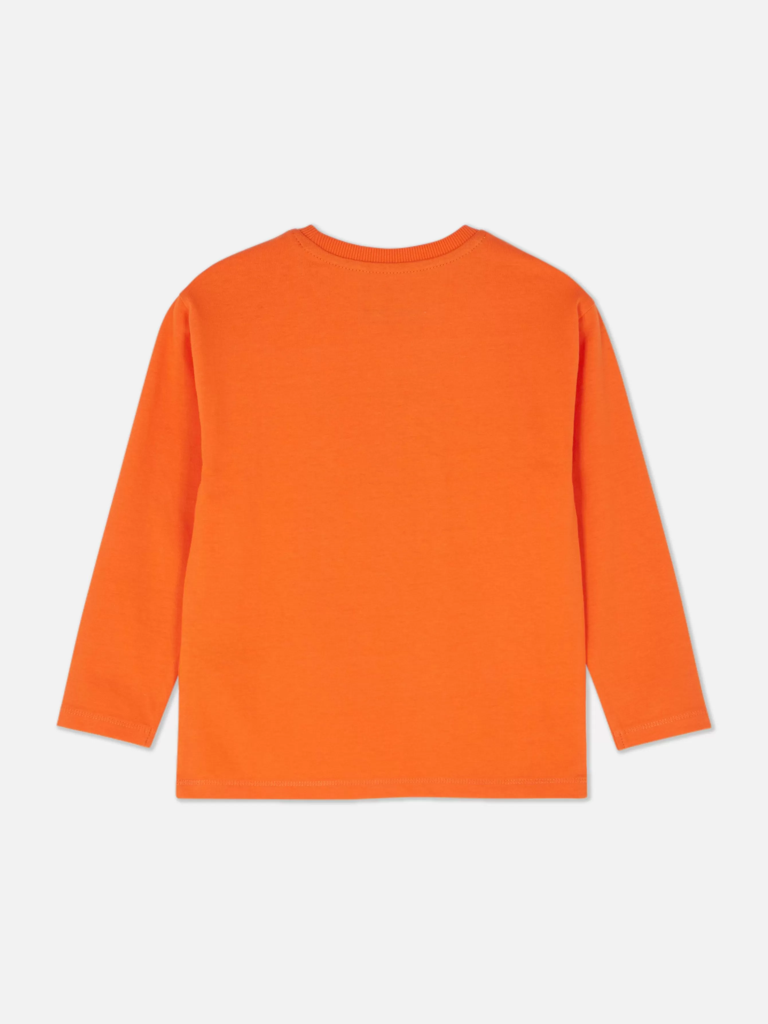 Shop Primark T-shirt D’Halloween à Manches Longues Et Imprimé Dinosaure Orange