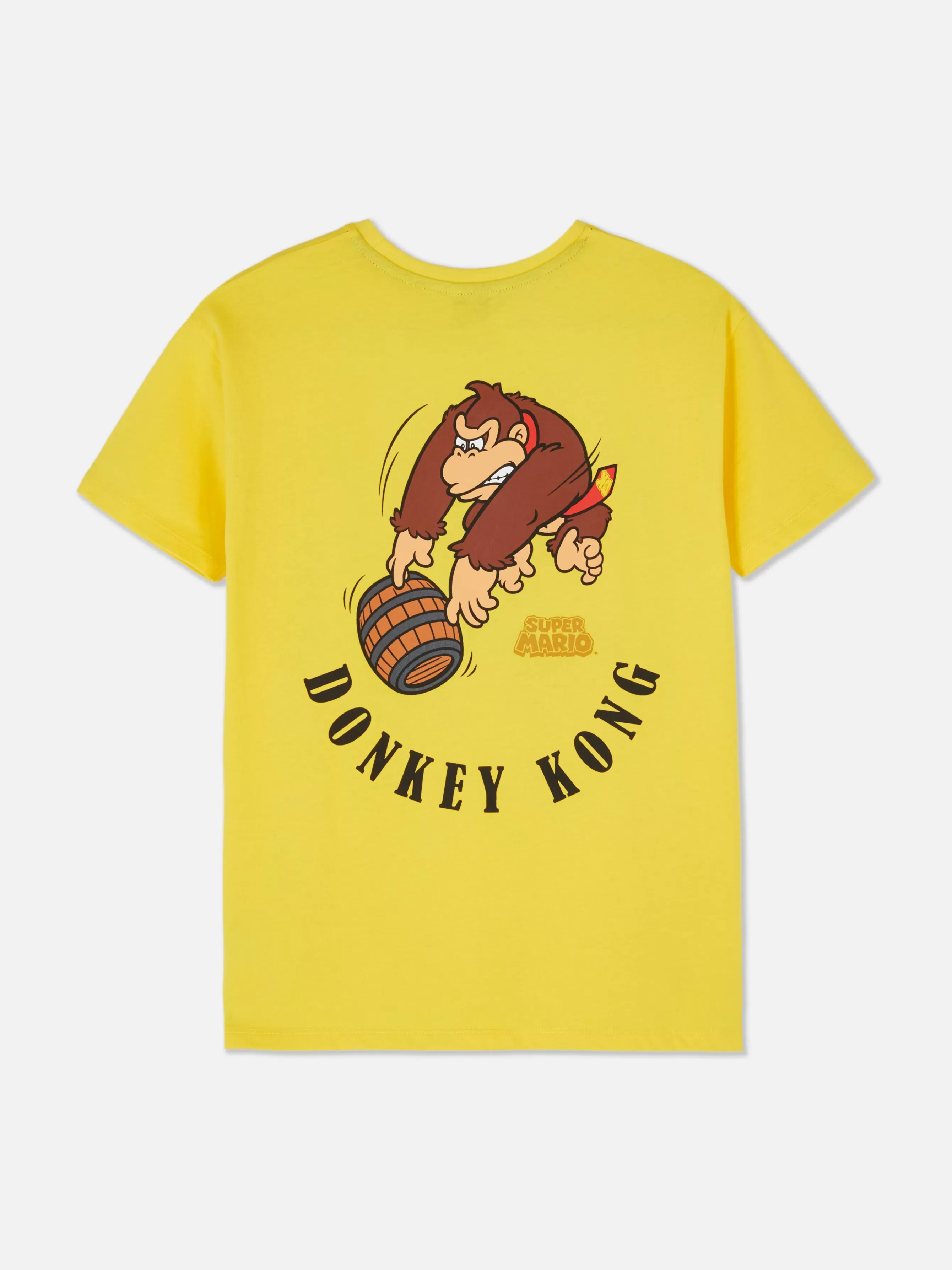 Flash Sale Primark T-shirt Donkey Kong Jaune