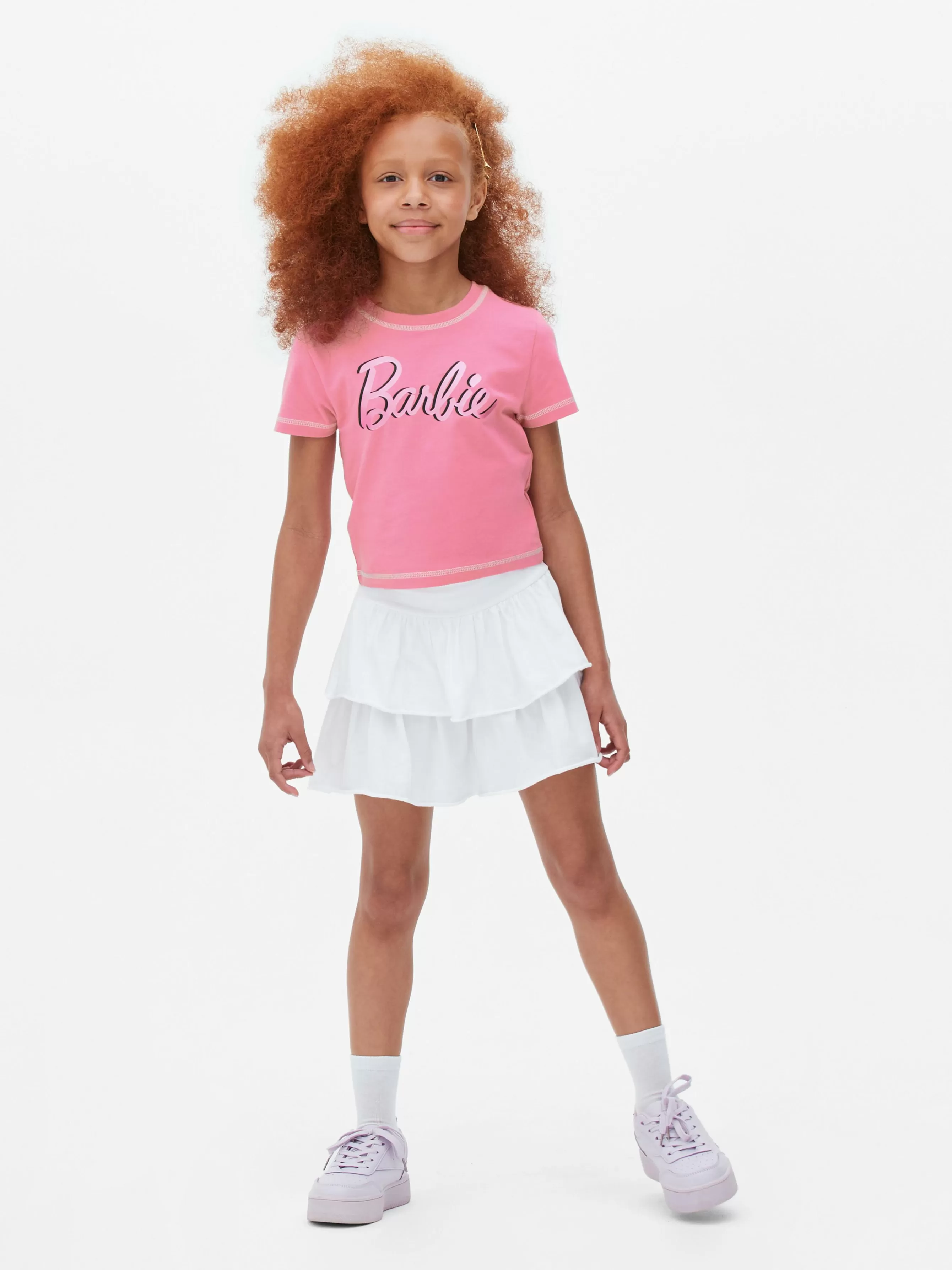 Discount Primark T-shirt Graphique Barbie Rose