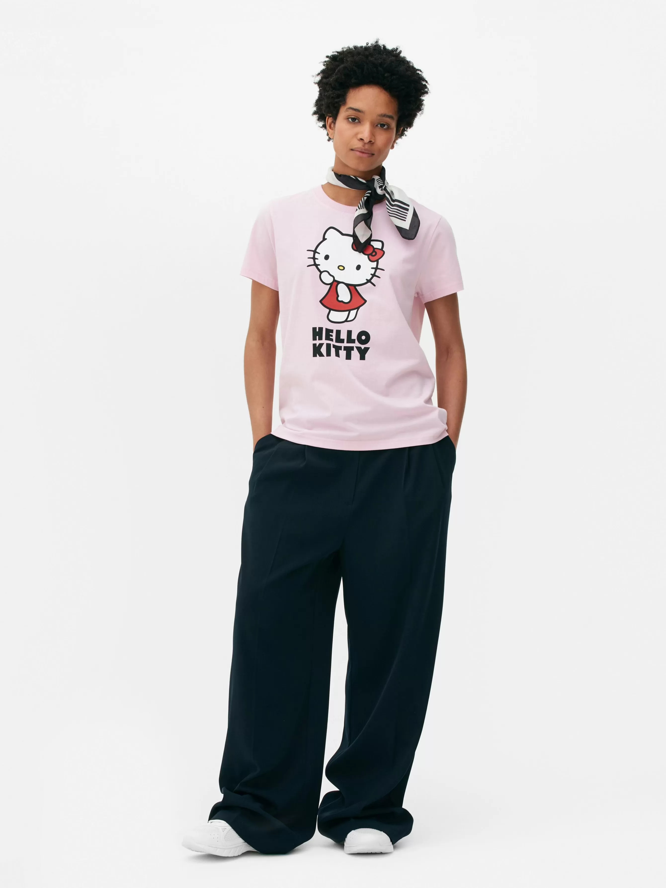 Best Primark T-shirt Graphique Hello Kitty Rose