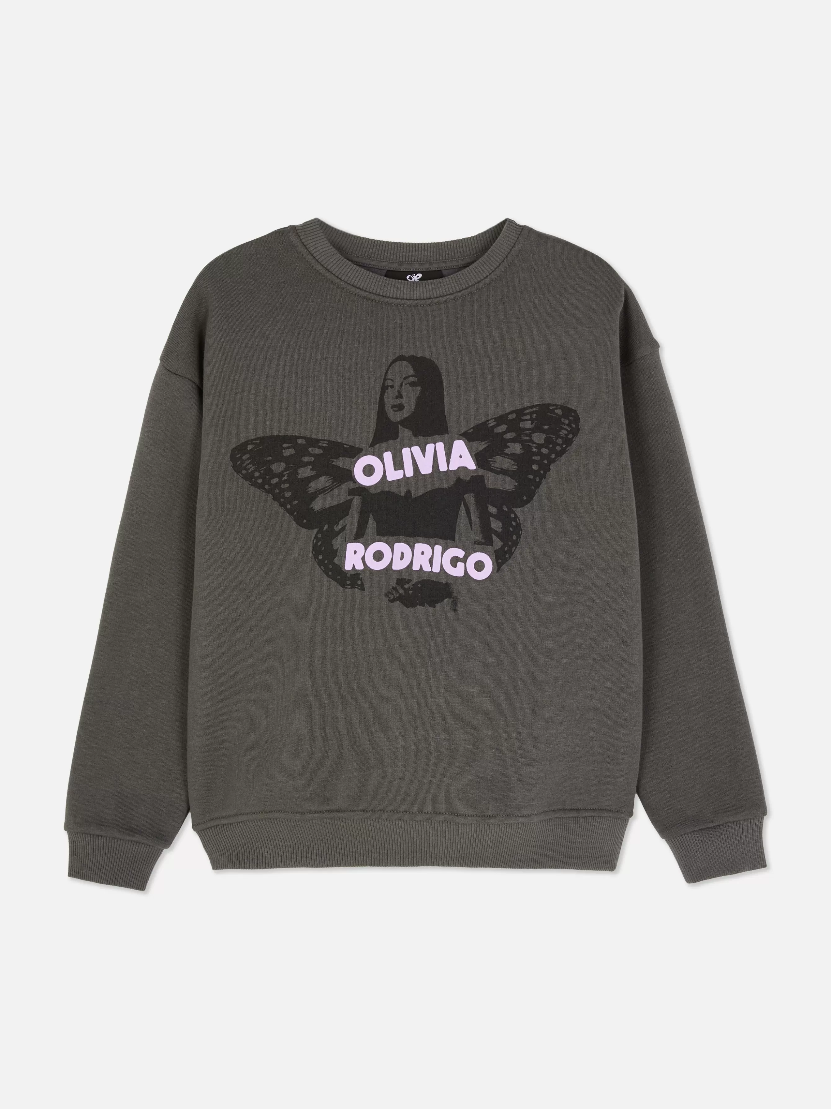 Cheap Primark T-shirt Graphique Olivia Rodrigo Anthracite