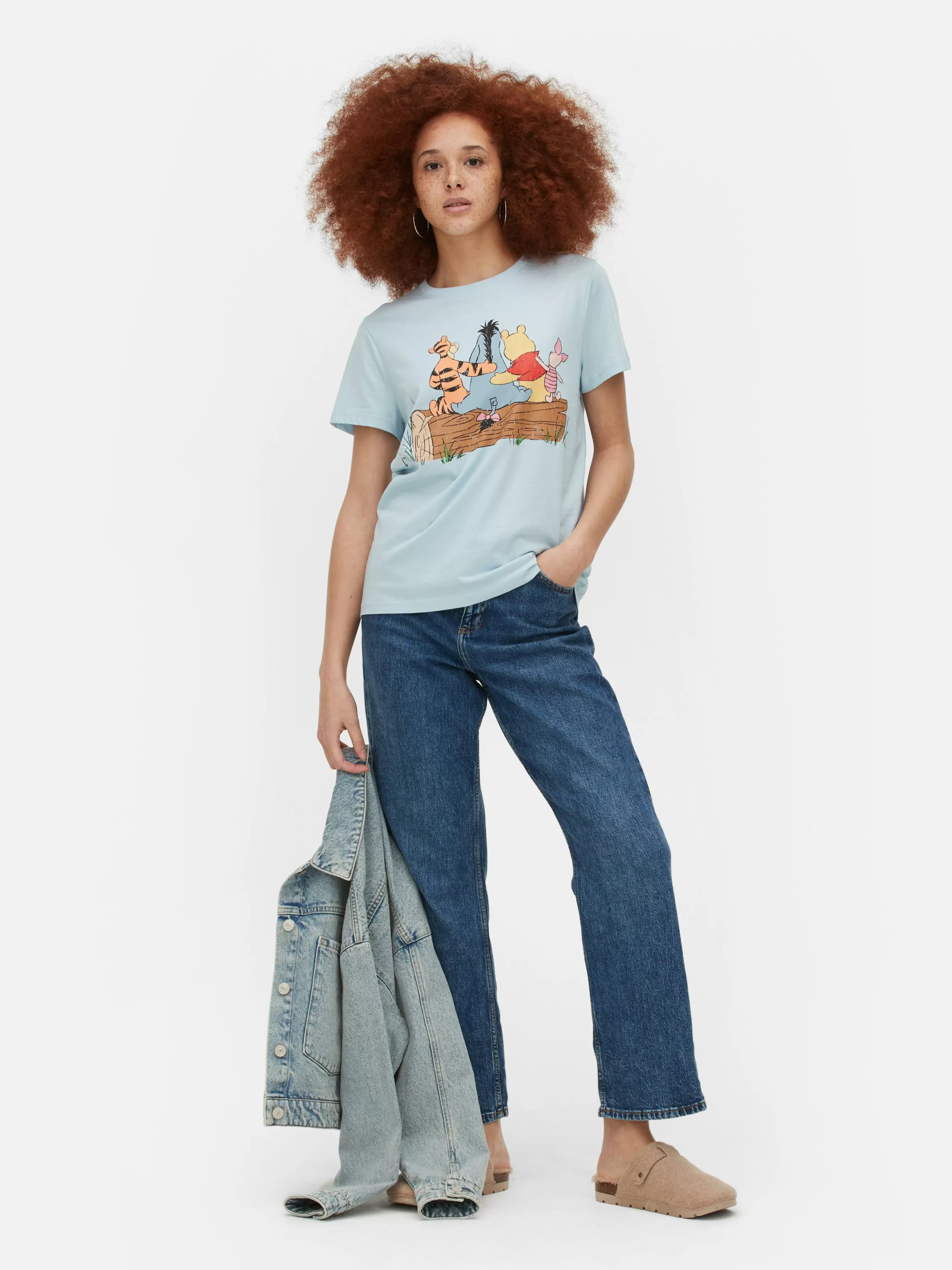 Online Primark T-shirt Imprimé Disney Winnie L'ourson Bleu