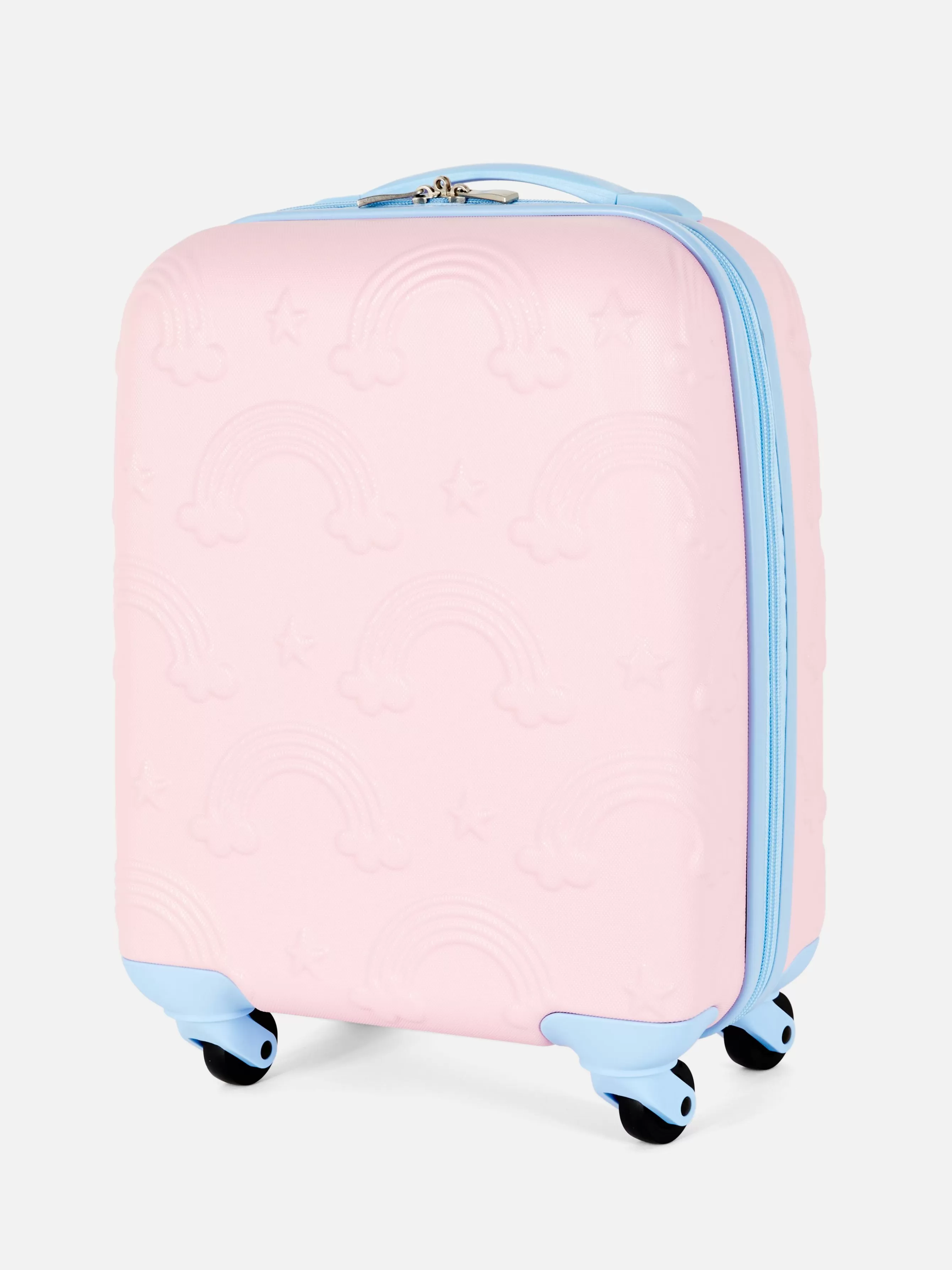 Shop Primark Valise Cabine à Motif Arc-en-ciel En Relief Rose