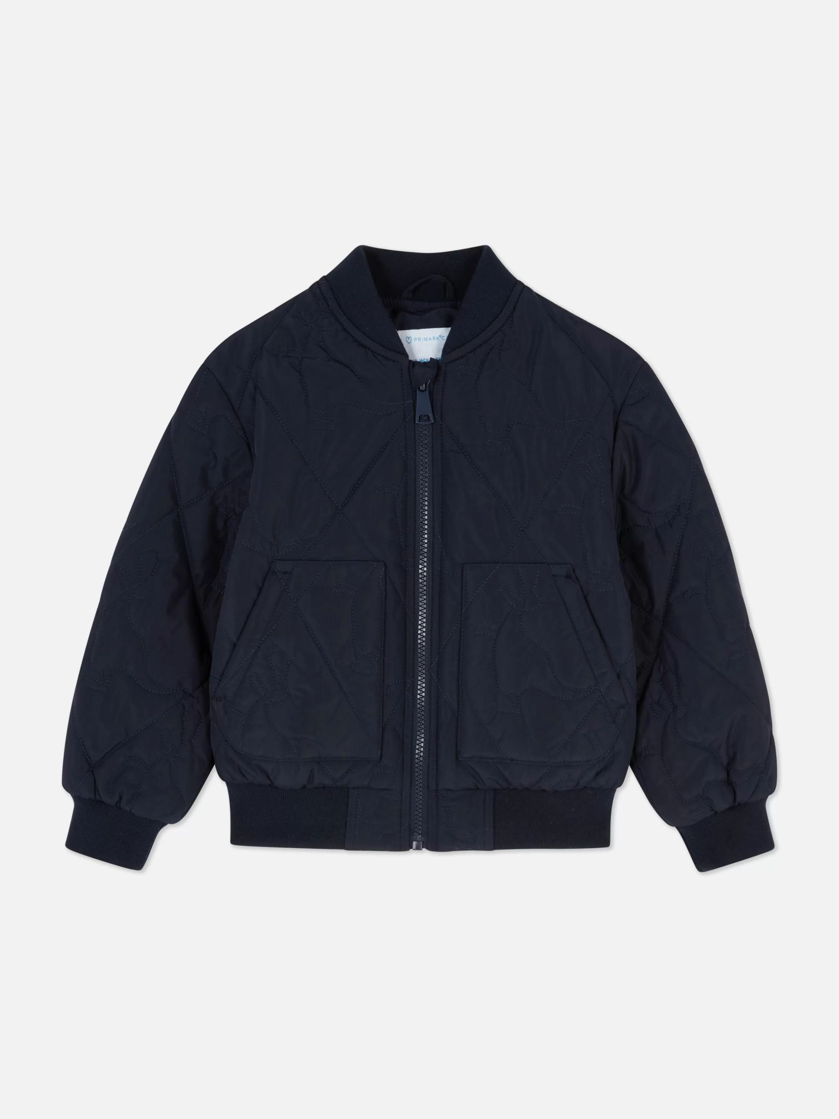 Sale Primark Veste Bomber Matelassée Bleu marine