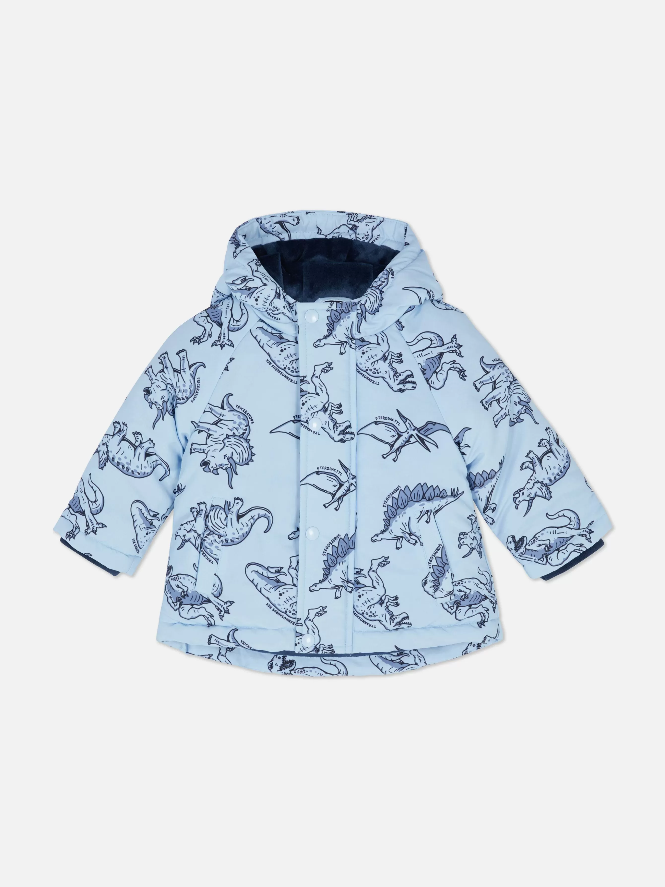 Cheap Primark Veste De Pluie à Motif Dinosaure Bleu